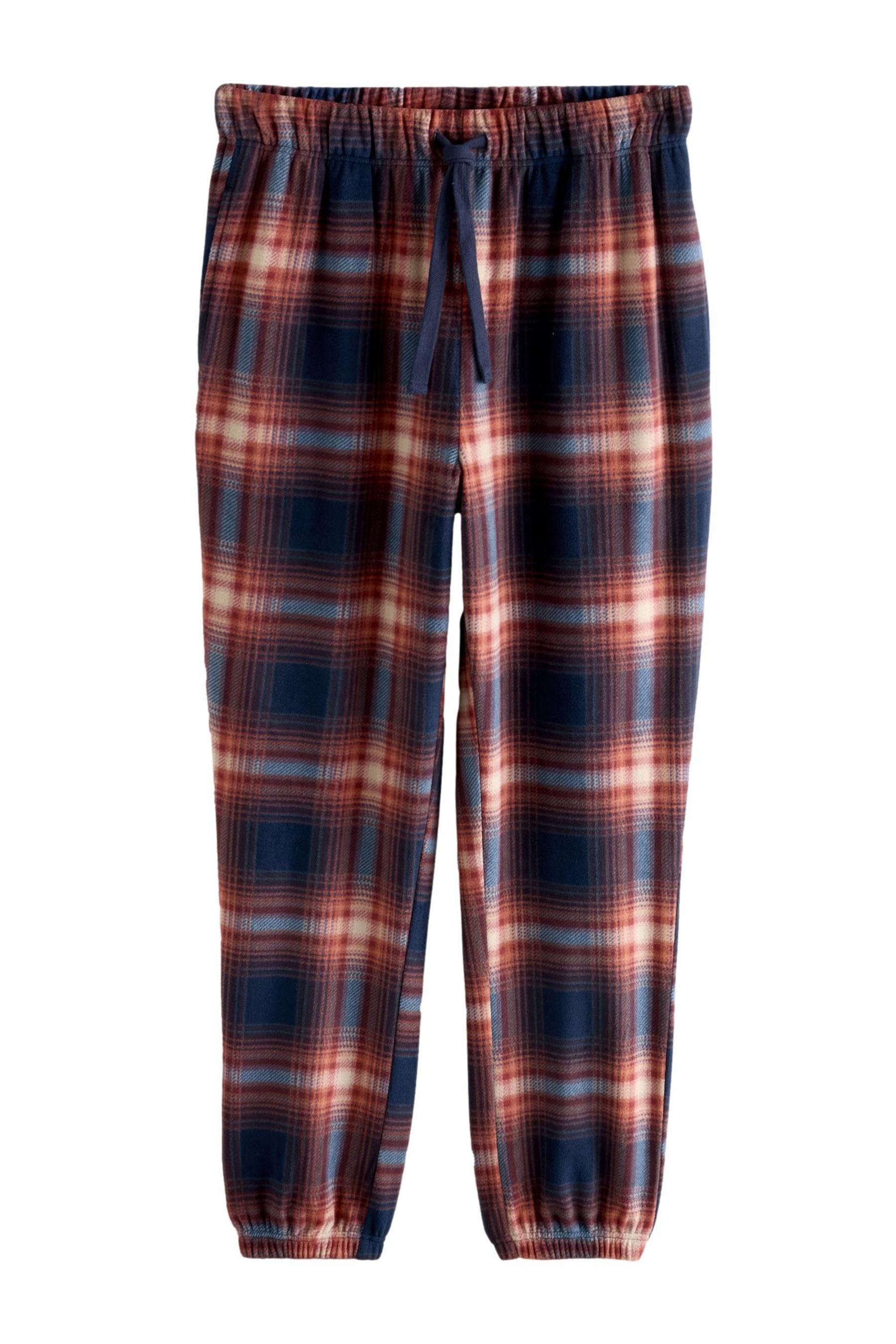 Next Pyjamahose Thermofleece-Schlafanzughose mit Bündchen + günstig online kaufen