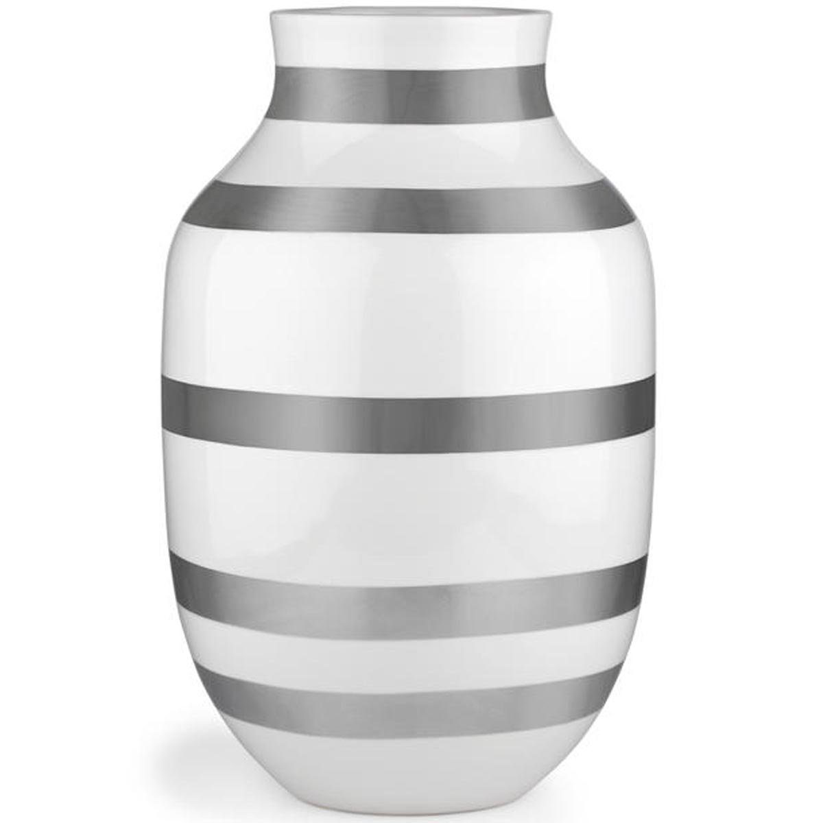 Kähler Tischvase »Kähler Omaggio Vase silber groß Höhe 30,5 cm aus Keramik«  online kaufen | OTTO