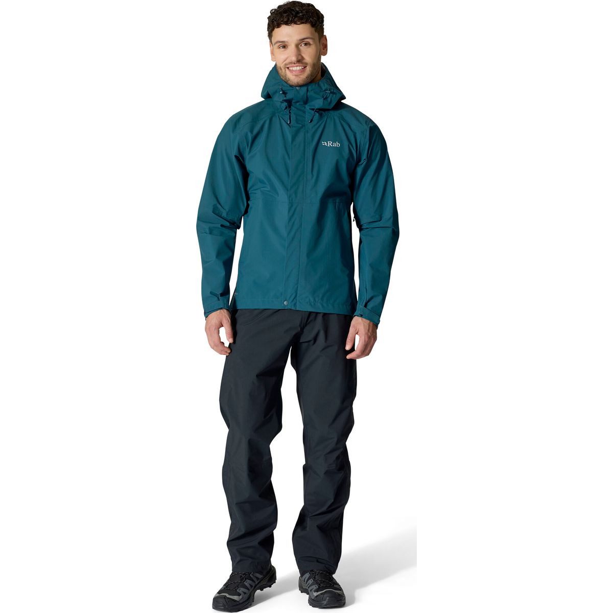 Rab Outdoorhose Firewall Pants Hochfunktionale Herren-Wanderhose mit exzellentem Wetterschutz und
