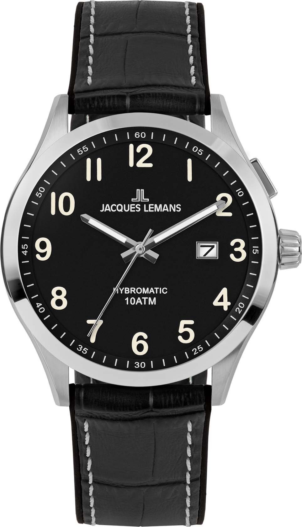 Jacques Lemans Kineticuhr Hybromatic, 1-2130D | Armbanduhren
