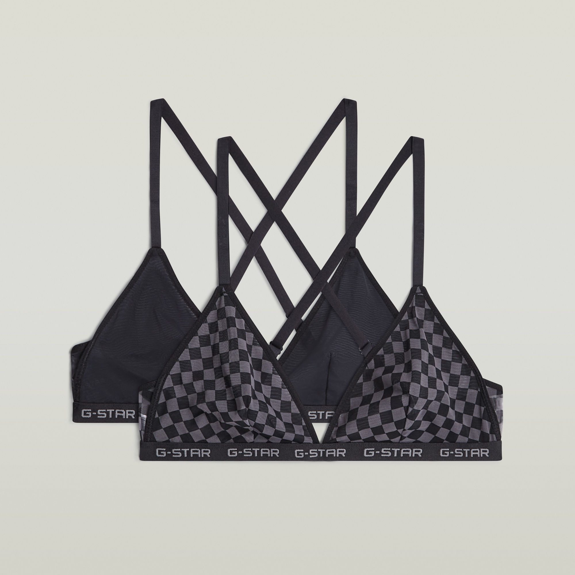 G-STAR Bralette EPIDOTE, MESH TRIANGLE BRALETTE (Packung, 2-tlg)