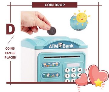 autolock Spardose Intelligente Spardose Sparschwein Fingerabdruck ATM-Maschine Kinder