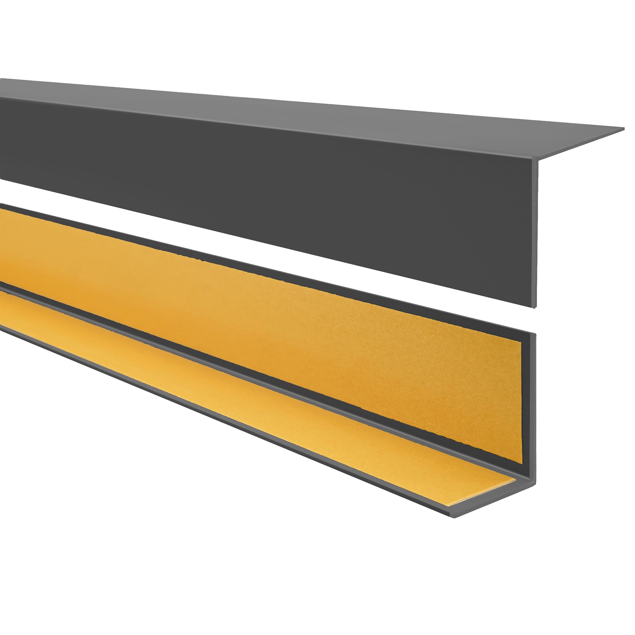 Quest Winkelprofil Kantenschutzprofil selbstklebend 15 x 15 mm (1-St), selbstklebend, 15 x 15 mm, 100 cm