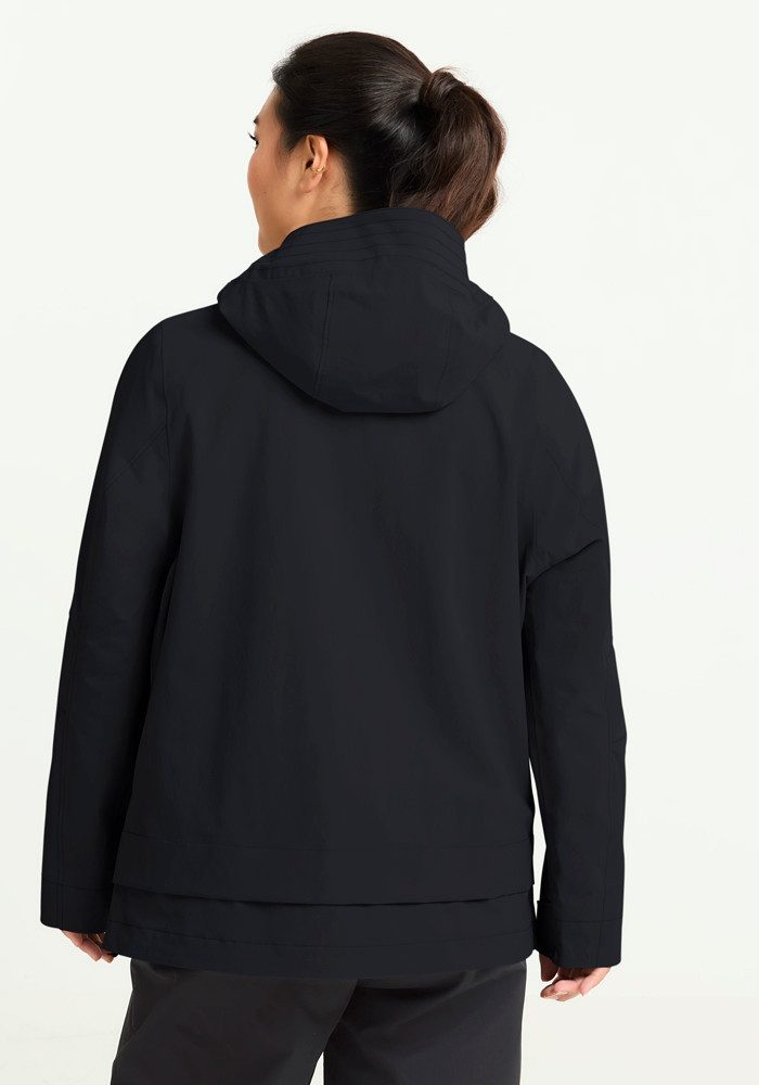 Jack Wolfskin Funktionsjacke NABUR 2L JKT W wasserdicht, atmungsaktiv, Übergangsjacke, aufgesetzte Cargotaschen