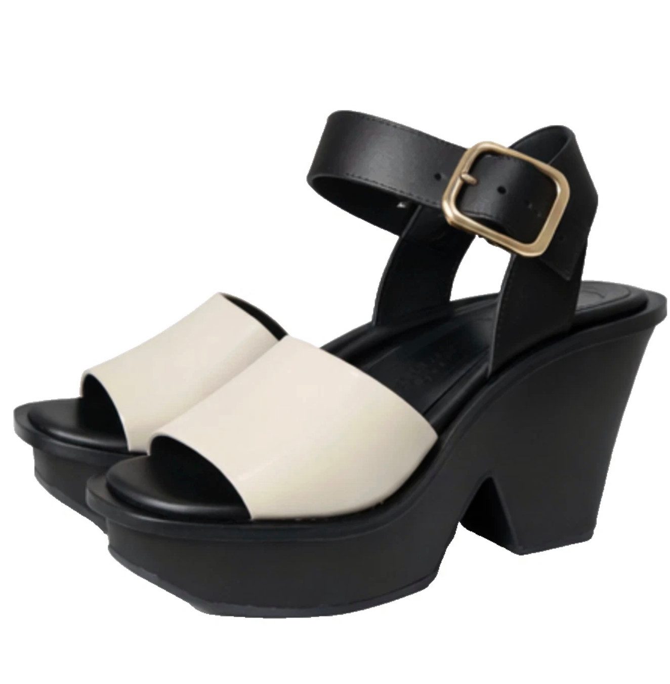 MARNI Keilabsatz Wedge Sandalen Platform Schuhe Keilsandalen Plateausandale Designsprache zwischen Kunst, Funktionalität und Avantgarde