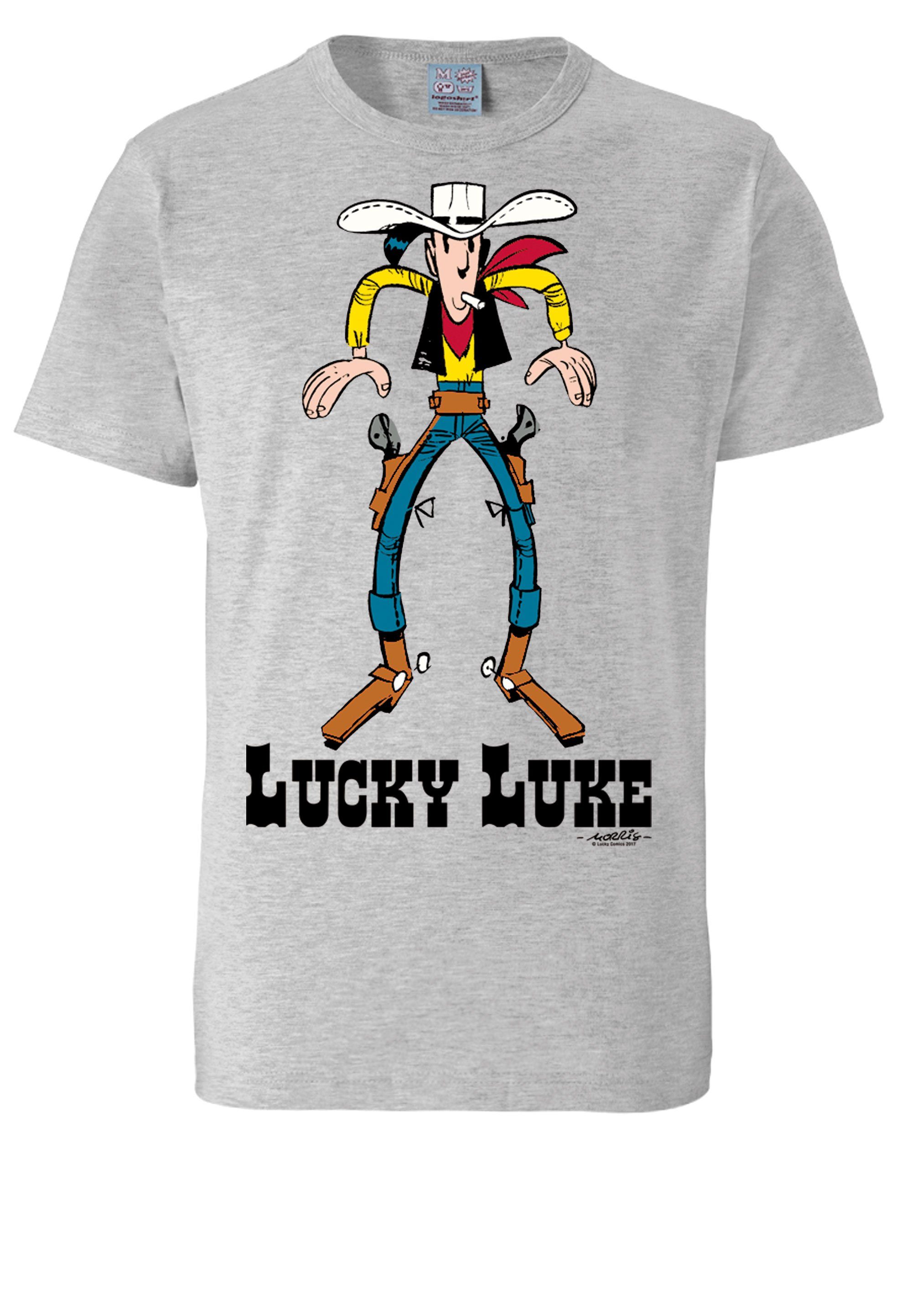 LOGOSHIRT T-Shirt Lucky Luke Colt mit lizenziertem Print