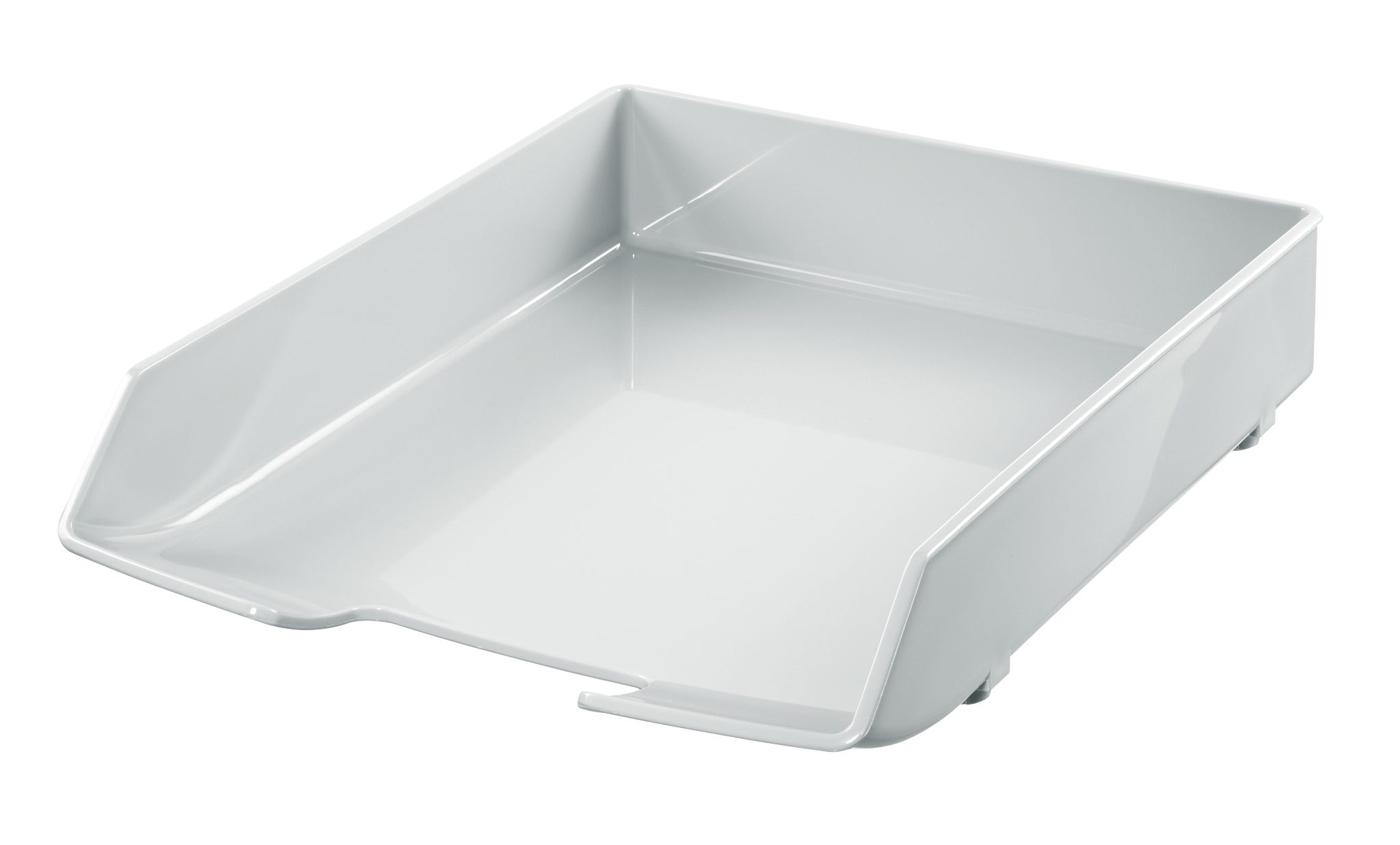 HAN Briefablage Briefablage WAVE EXCLUSIV, DIN A4/C4, stapelbar, stabil, lichtgrau