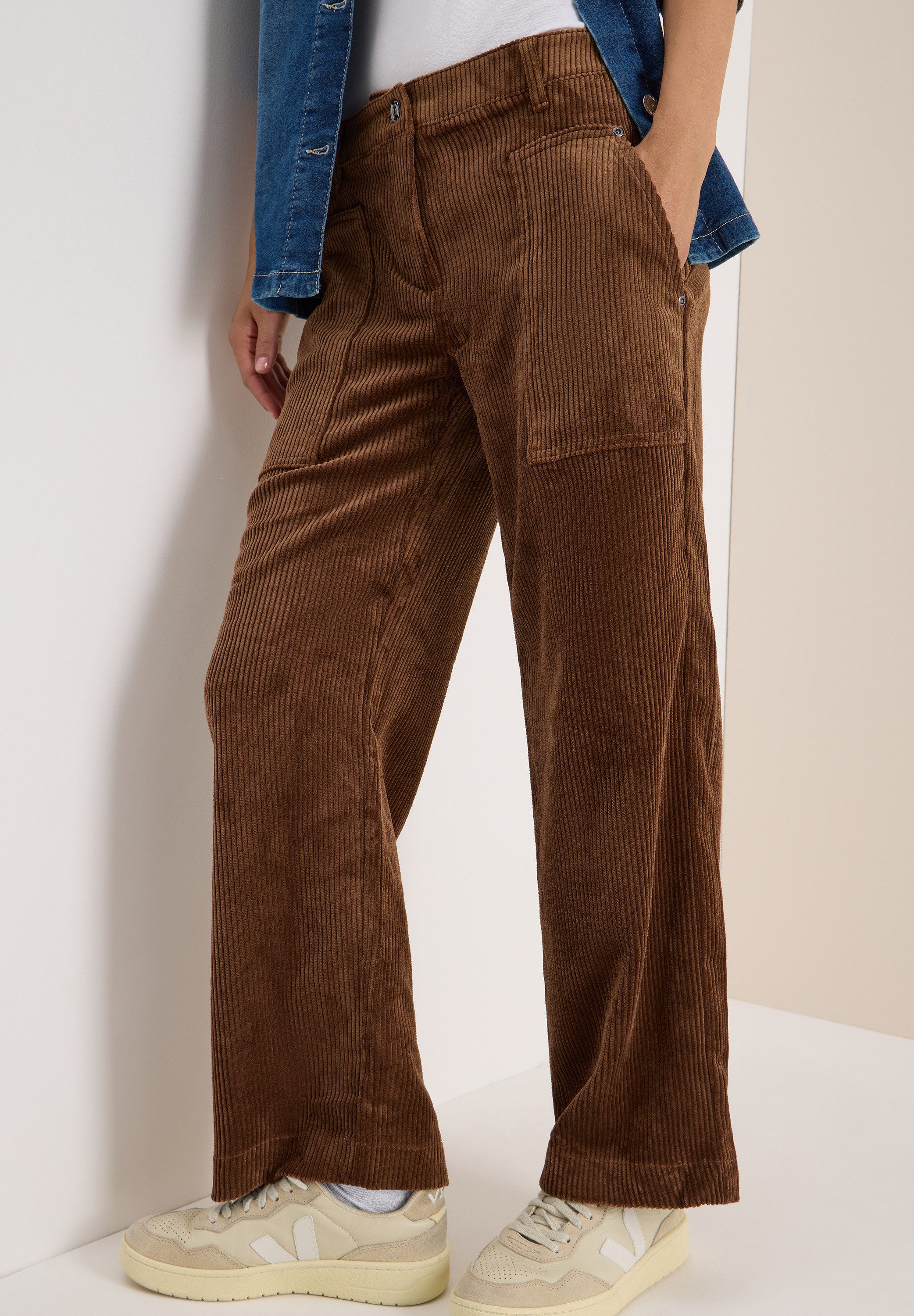 CECIL Cordhose in Cord-Optik