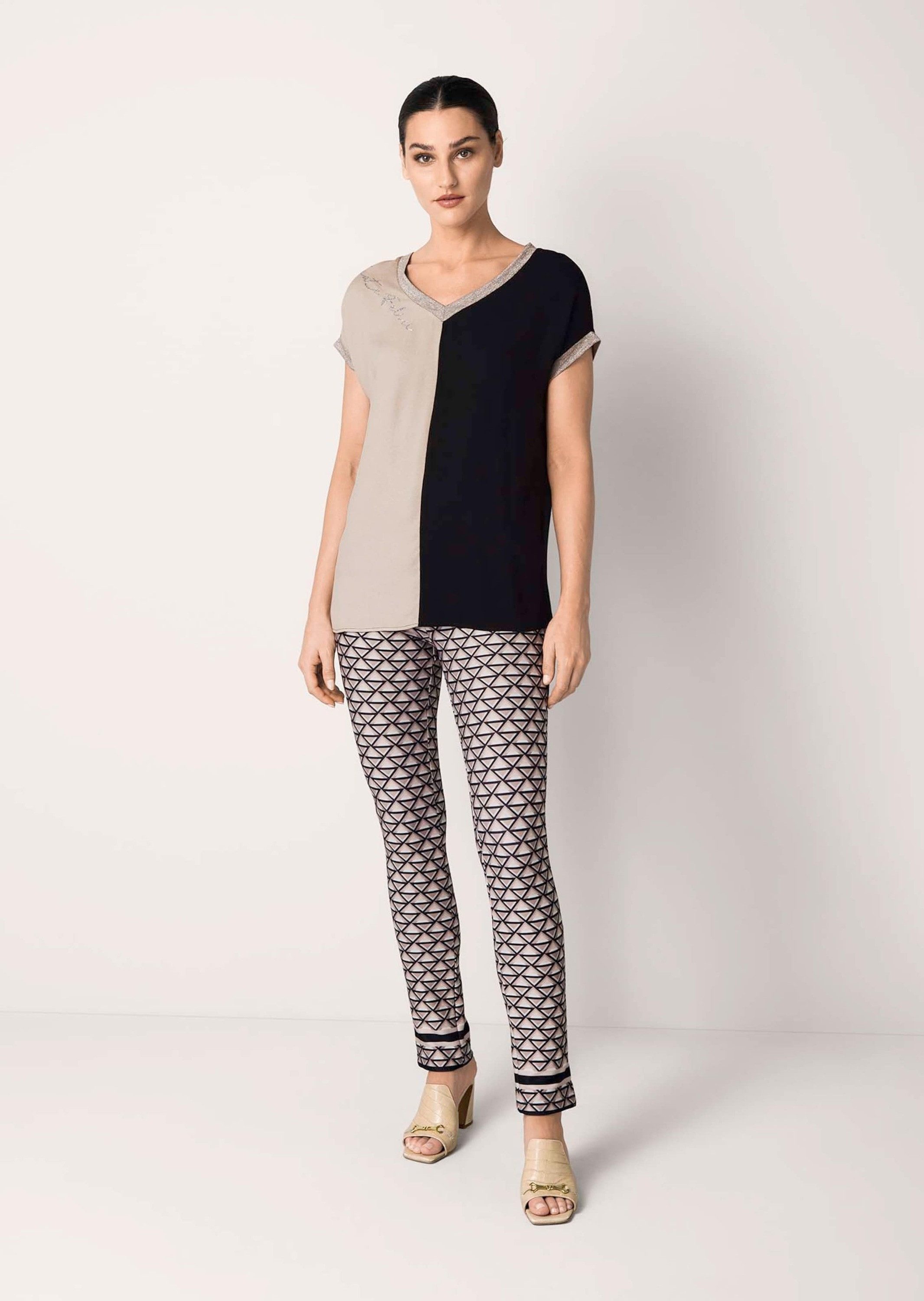 Alba Moda Print-Shirt Shirt im Materialmix günstig online kaufen
