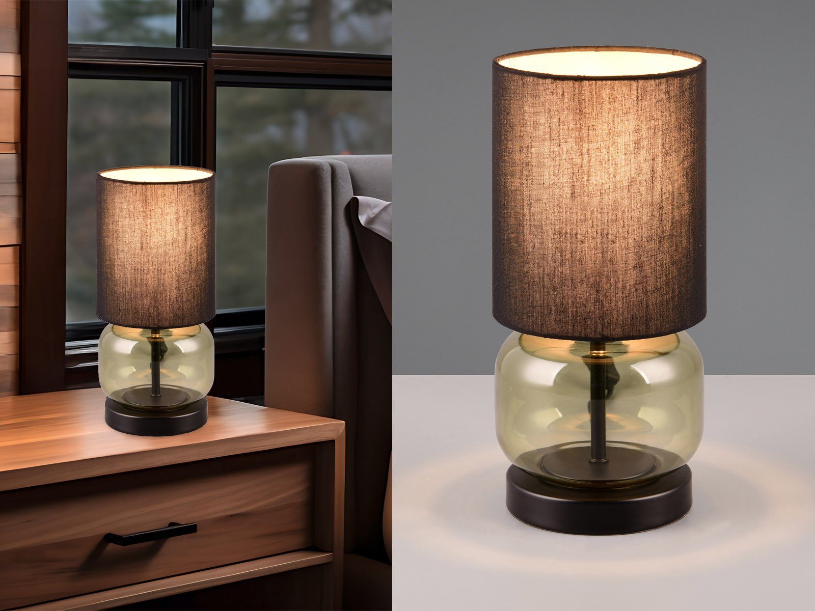 TRIO Leuchten LED Nachttischlampe, Dimmfunktion, LED günstig online kaufen