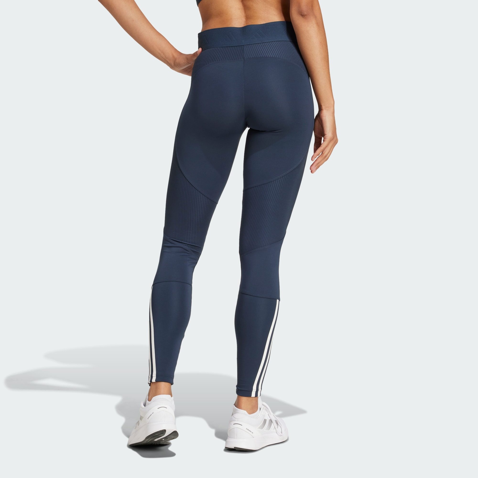adidas Performance Funktionstights HYPERGLAM FULL-LENGTH RIBBED günstig online kaufen