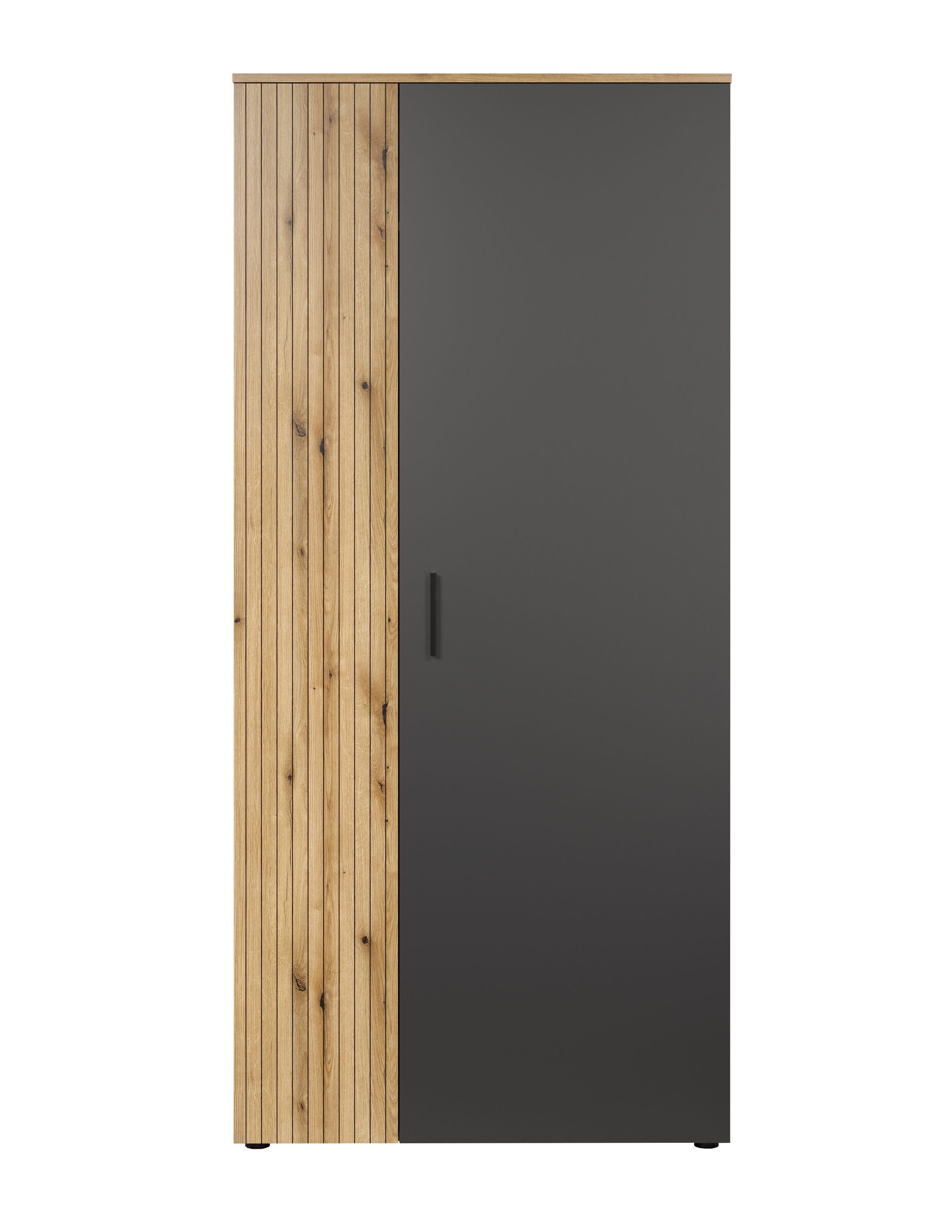 trendteam Kleiderschrank (Kleiderschrank) Hochschrank Schrank 90 günstig online kaufen