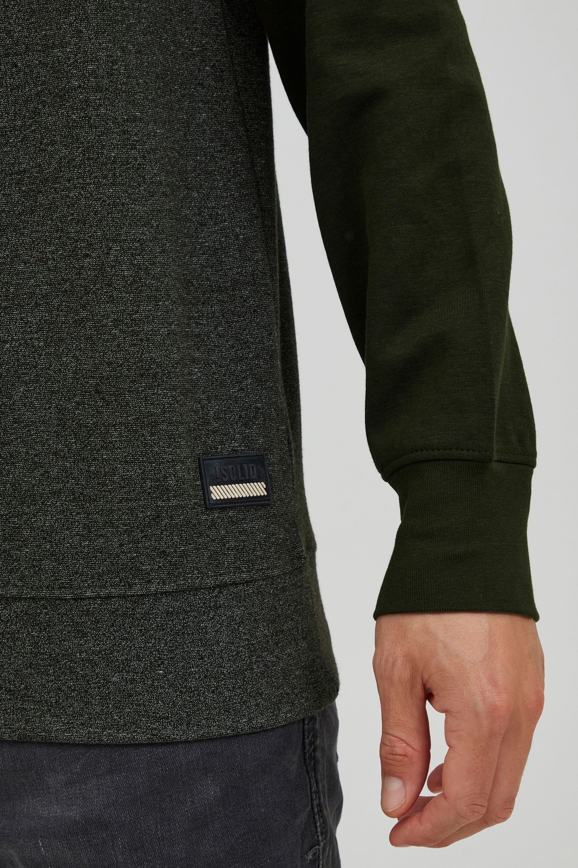 !Solid Hoodie SDBekir Kapuzensweatshirt mit Musterung und Kordelzug