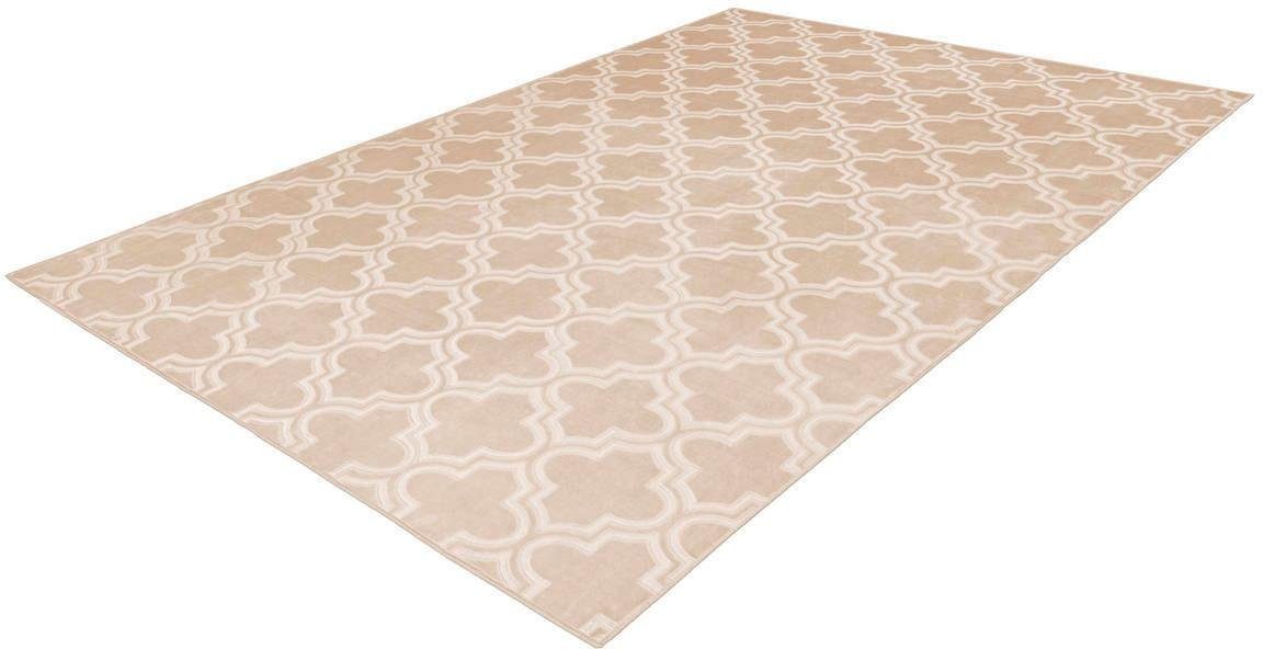 Teppich Monroe 100, Arte Espina, rechteckig, Höhe: 7 mm, besonders weich  durch Microfaser, Wohnzimmer