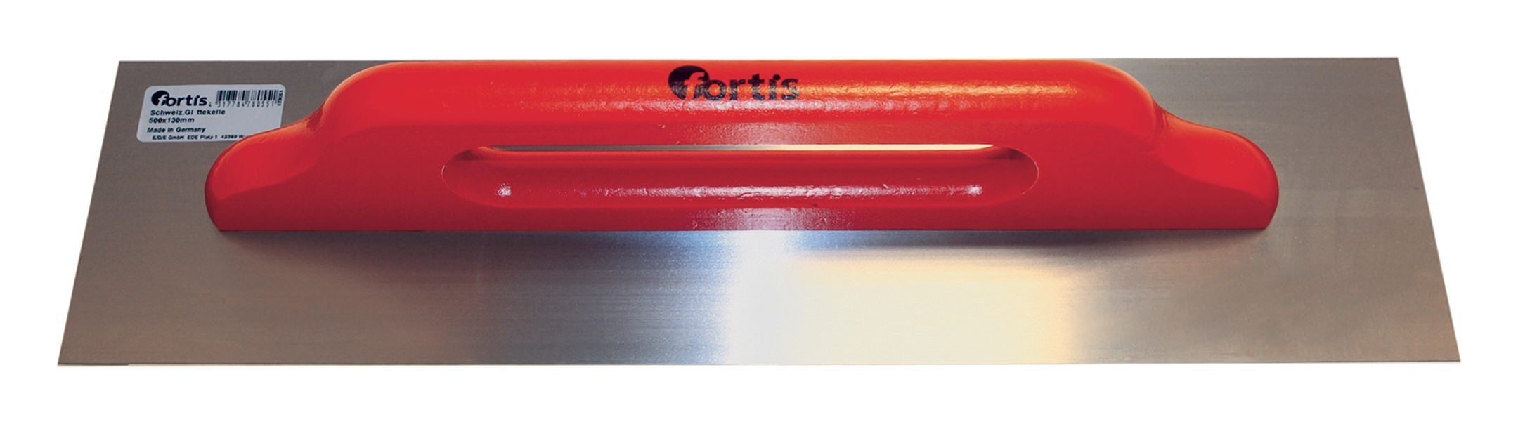 fortis Glättekelle Schweizer 500 x 130 mm