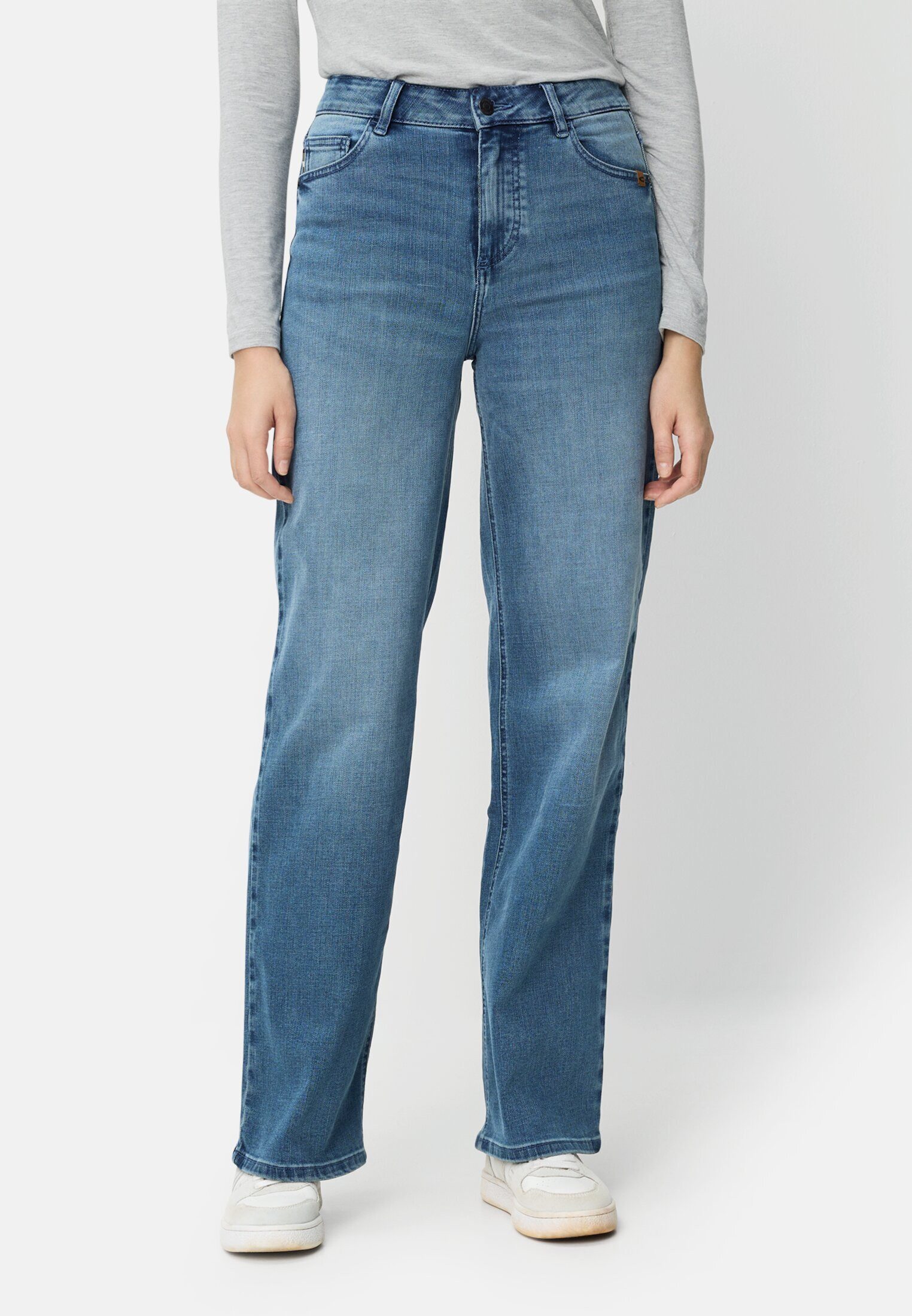 camel active Jogg Pants mit weitem Bein (1-tlg) günstig online kaufen