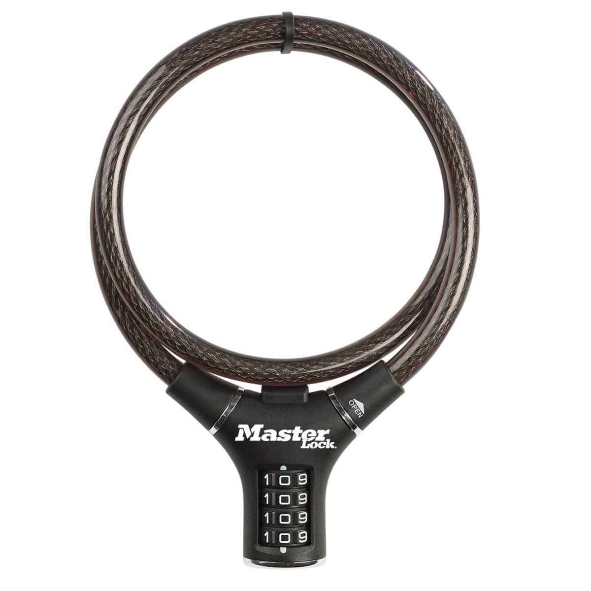 Master Lock Zahlenkabelschloss Kabelschloss 12mm ergonomisches Design 8229EURDPRO