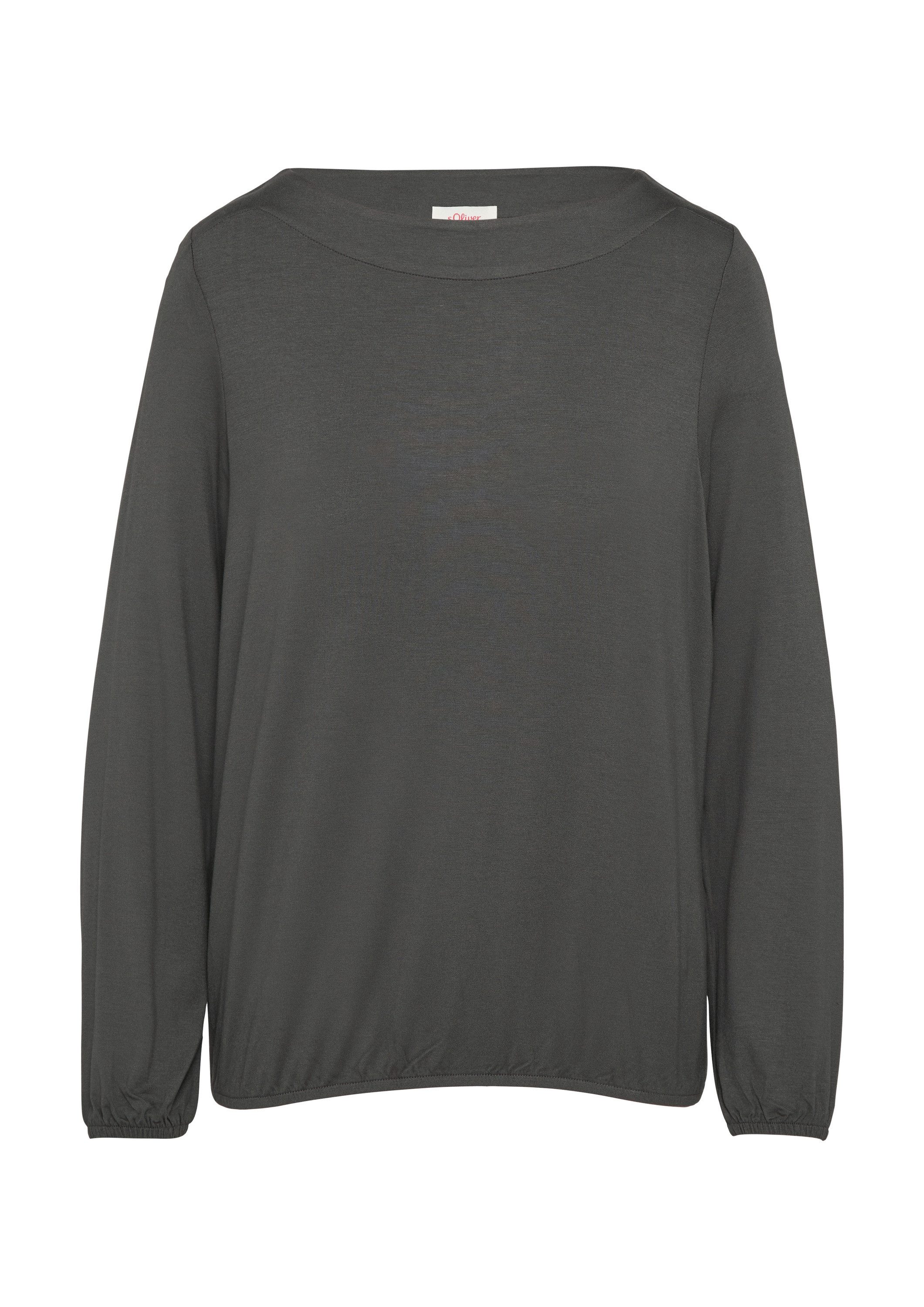 s.Oliver Langarmshirt T-Shirt (1-tlg) günstig online kaufen