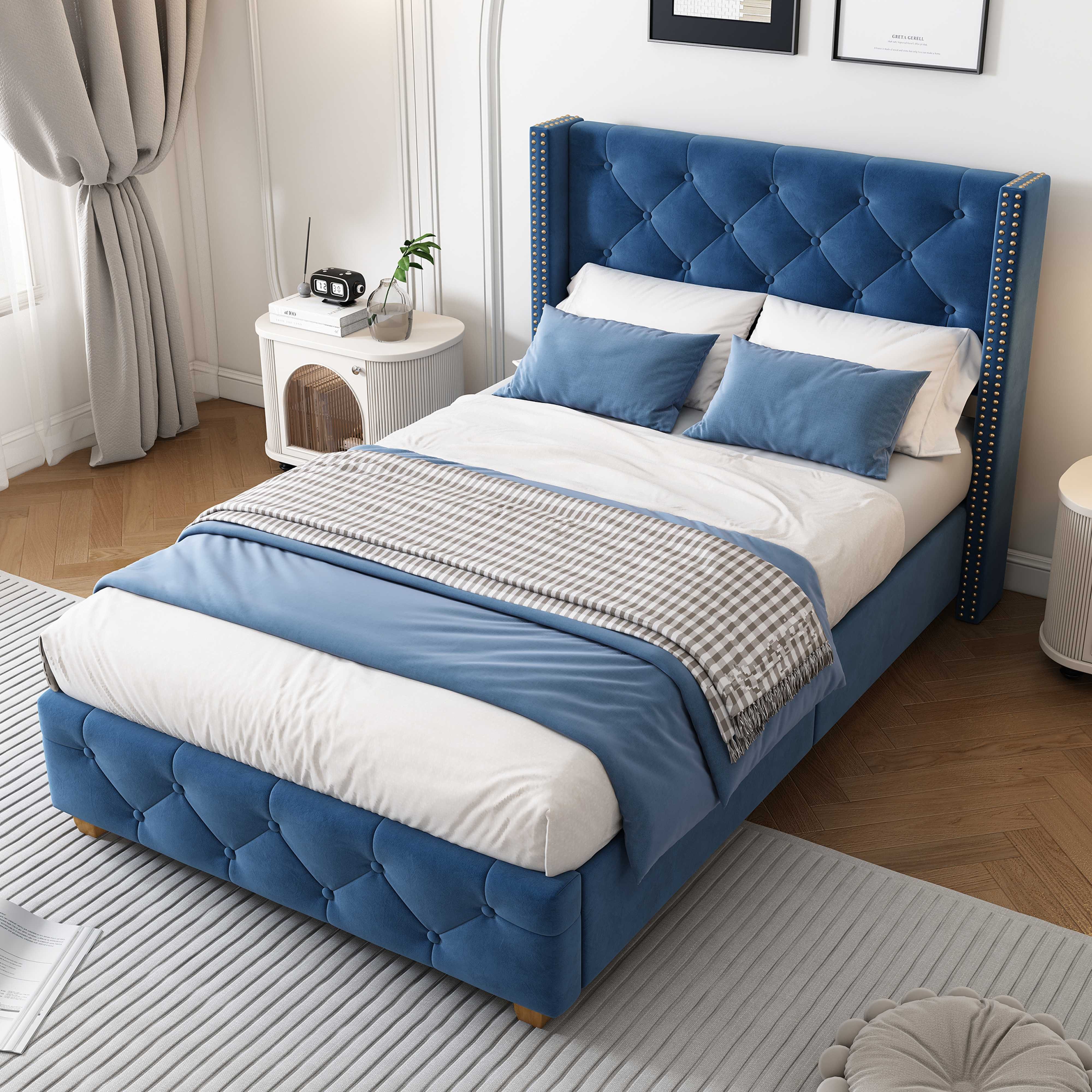 BlingBin Polsterbett 90*200cm mit Lattenrost und günstig online kaufen