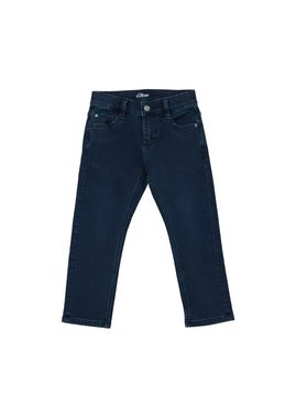 s.Oliver 5-Pocket-Jeans Jeans Pelle / Regular Fit / Mid Rise / Straight Leg Waschung