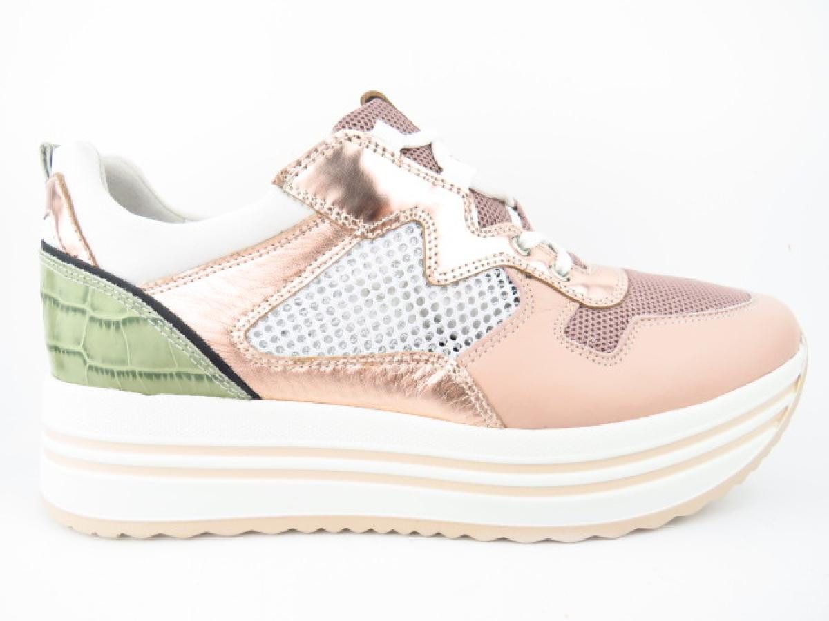 Nero Giardini rose Lack oliv Sneaker