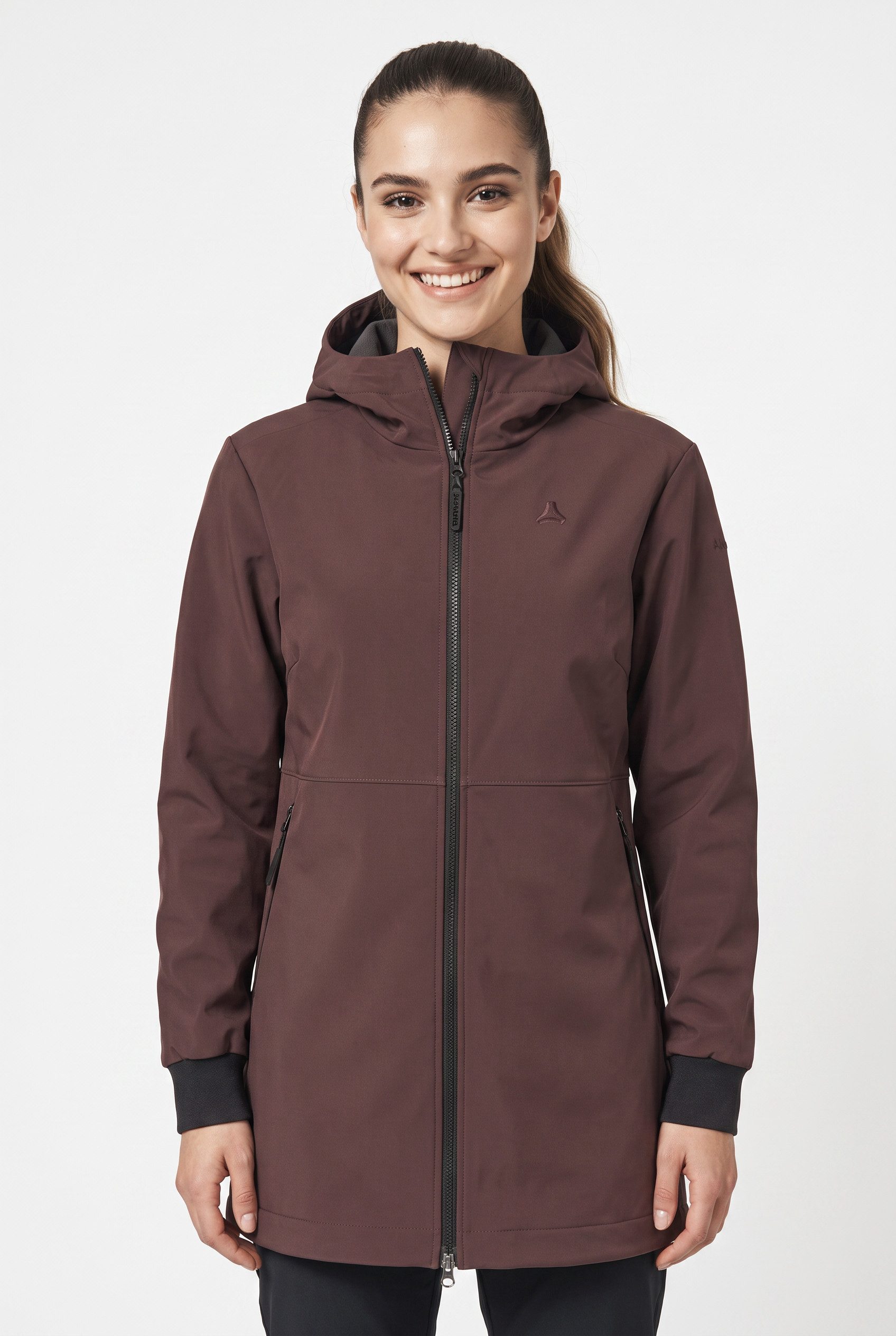 Schöffel Softshelljacke Softshell Jk Style Suavio WMS mit 2-Wege-Reißverschluss, wasserabweisend und windabweisend