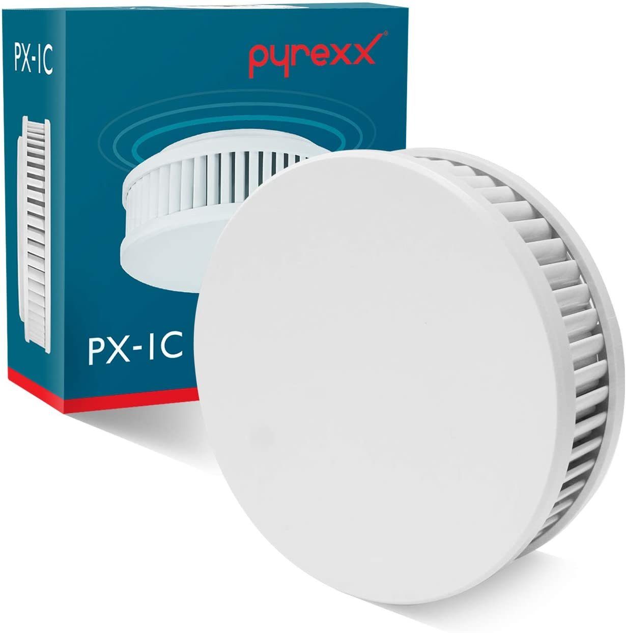 Pyrexx PX-1C Funk-Rauchwarnmelder Weiß - 1er Set Rauchmelder