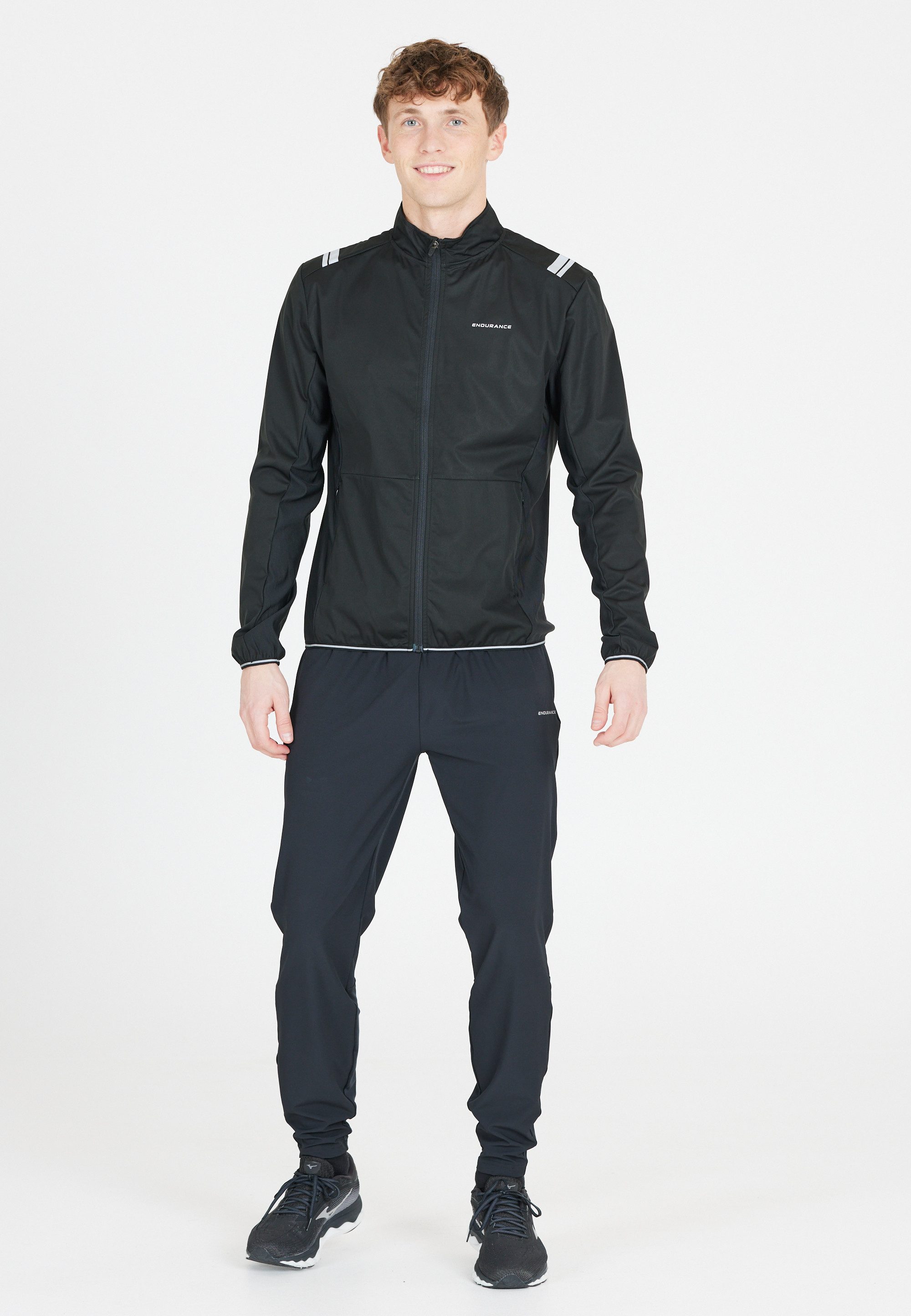 ENDURANCE Laufjacke Diker mit reflektierenden Elementen