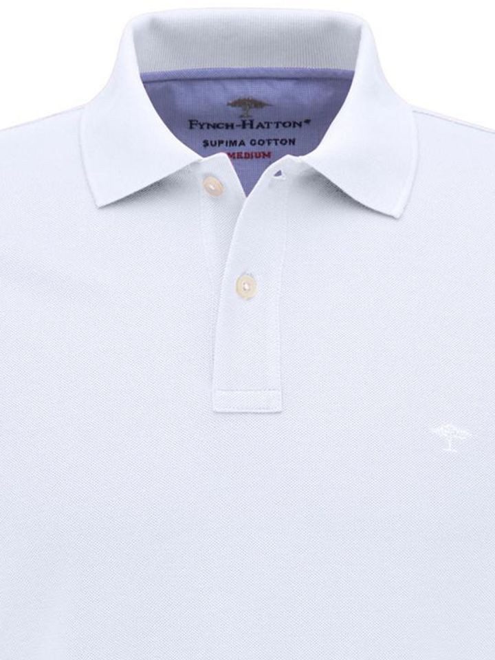 FYNCH-HATTON Poloshirt – Kurzarm Polo unifarben  günstig online kaufen