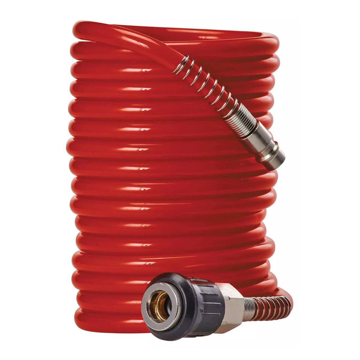 Einhell Spiralschlauch Spiralschlauch, (Einzeln, inkl. Schnellkupplung und Stecknippel), 4 Meter lang, 10 bar Arbeitsdruck