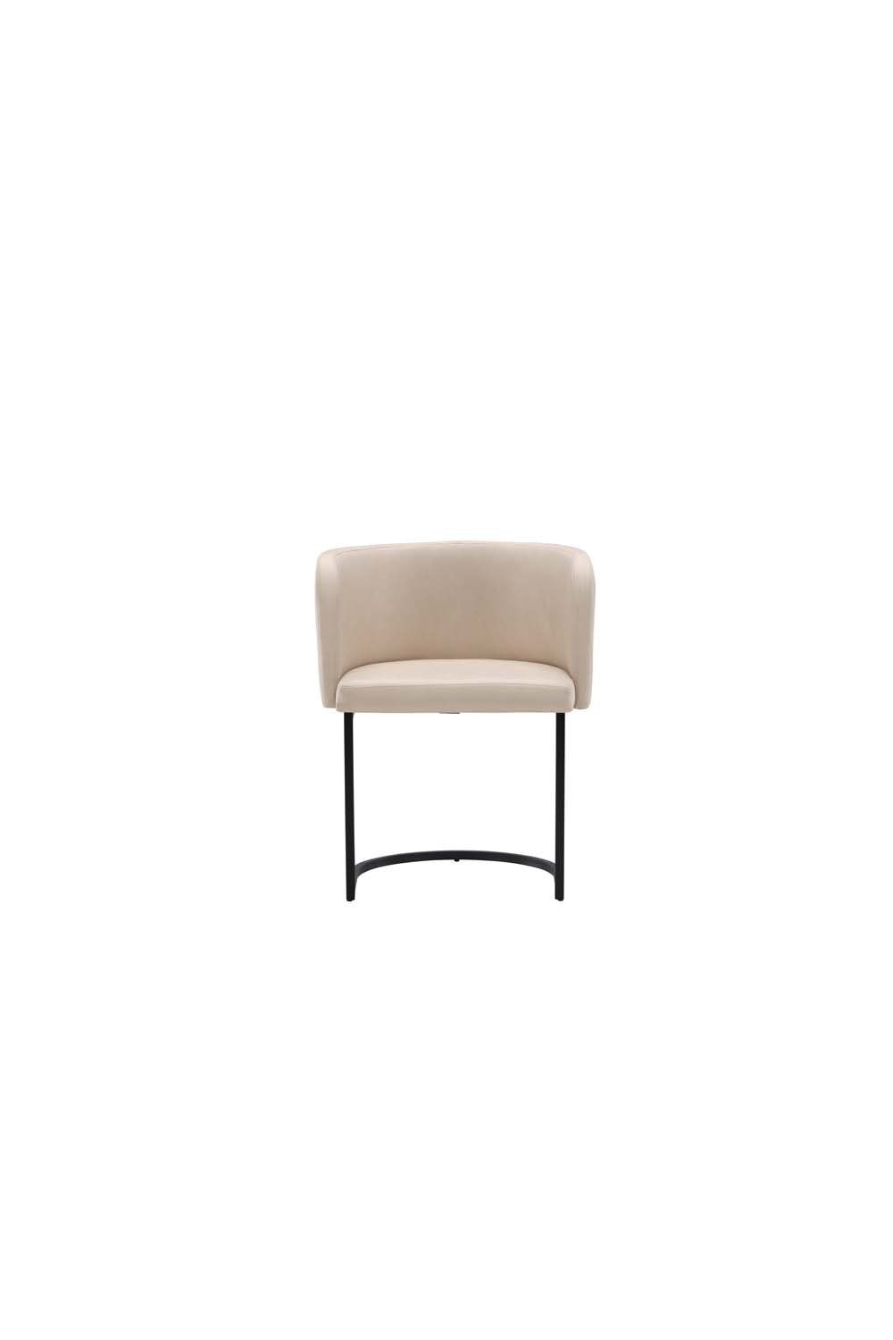Esszimmerstuhl Simrishamn Esszimmerstuhl mit Armlehne beige.