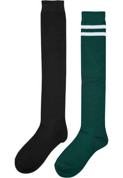 URBAN CLASSICS Basicsocken Urban Classics Unisex Ladies College Socks 2-Pack (1-Paar)