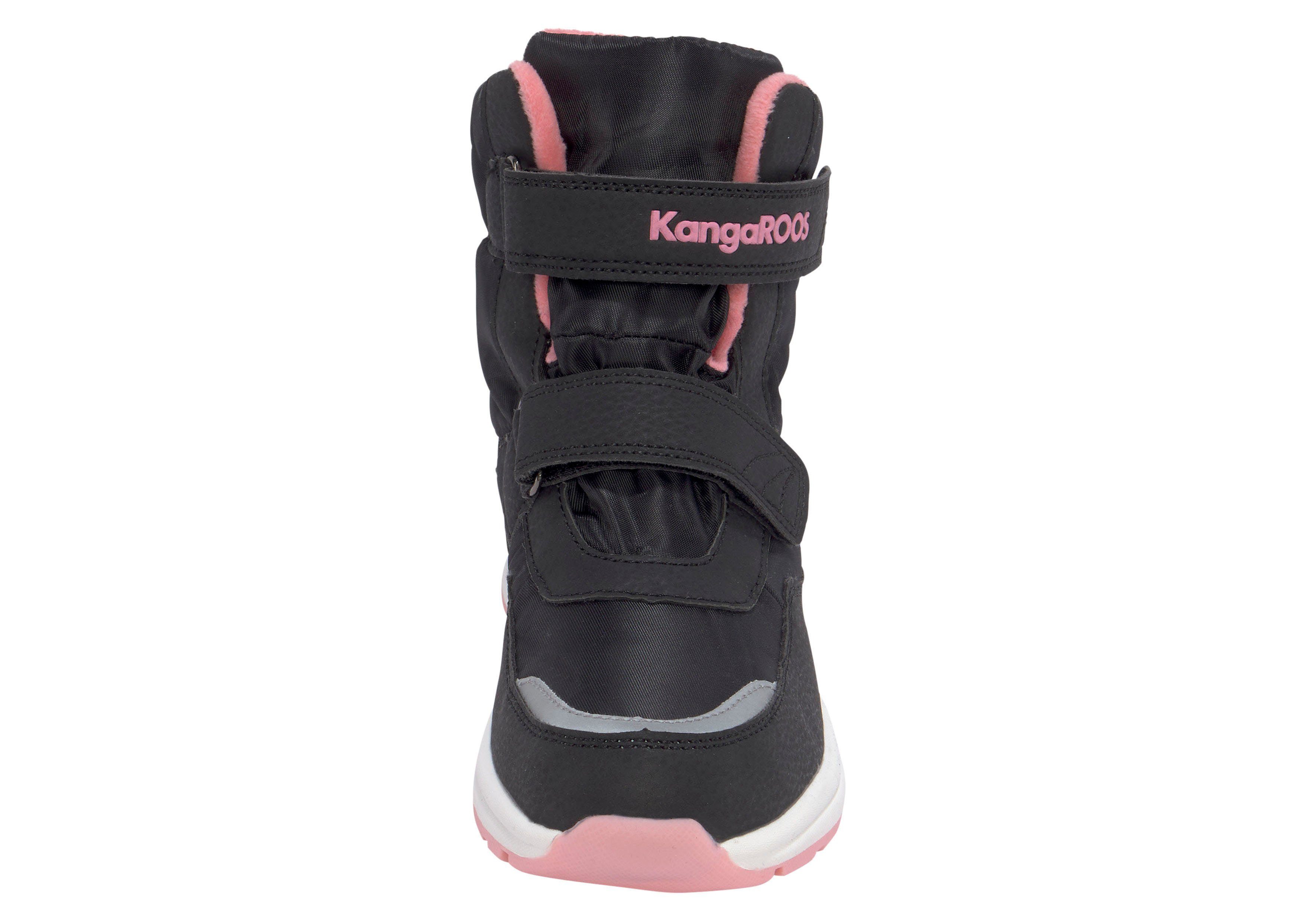 KangaROOS KP-Nala V Roostex Winterstiefel Snowboots, Winterboots, Winterschuhe, wasserdicht mit Klettverschluss
