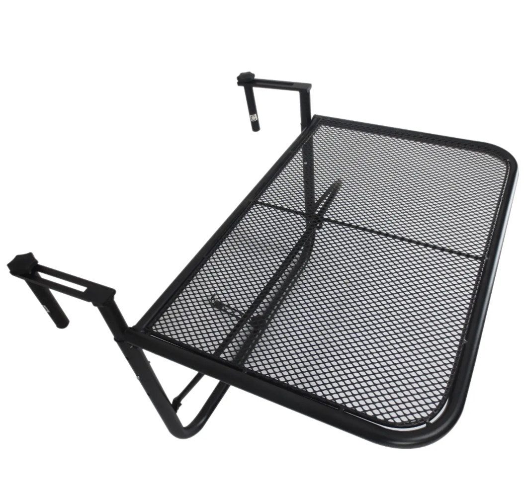 XDeer Tischgestell Balkonhängetisch Gartentisch höhenverstellbar viereckig, günstig online kaufen