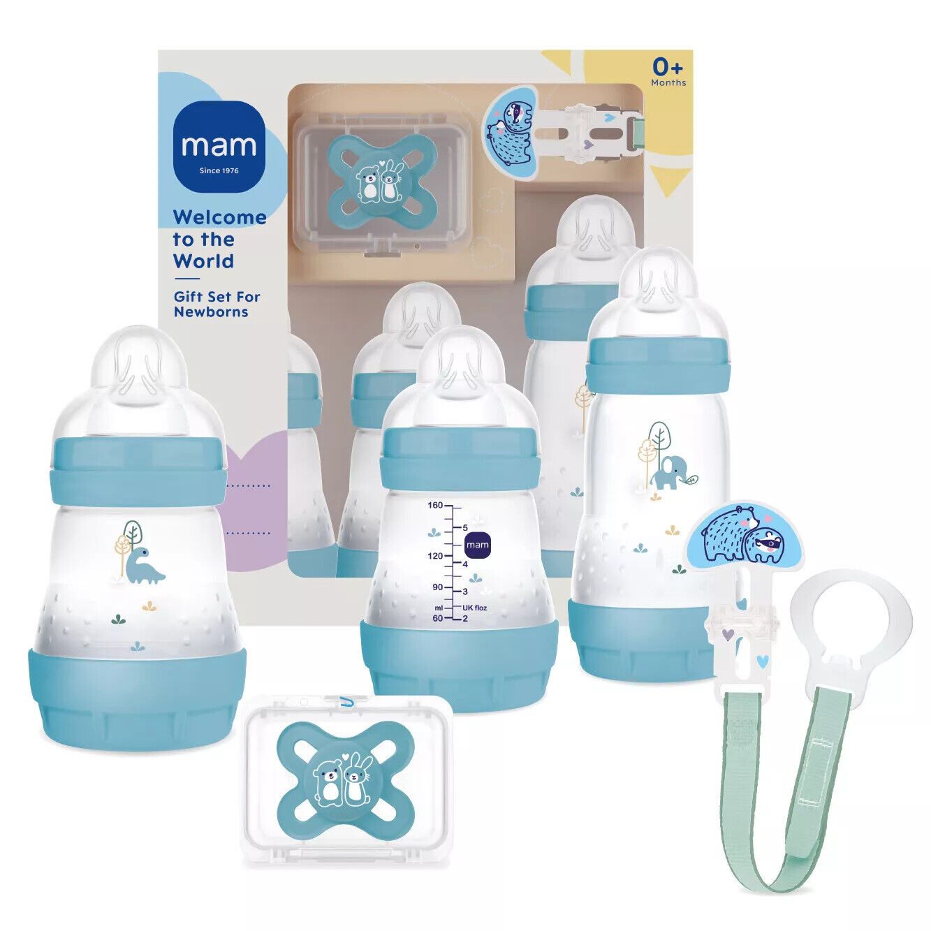 Babyflasche Welcome to the World Set, Geschenk zur Geburt