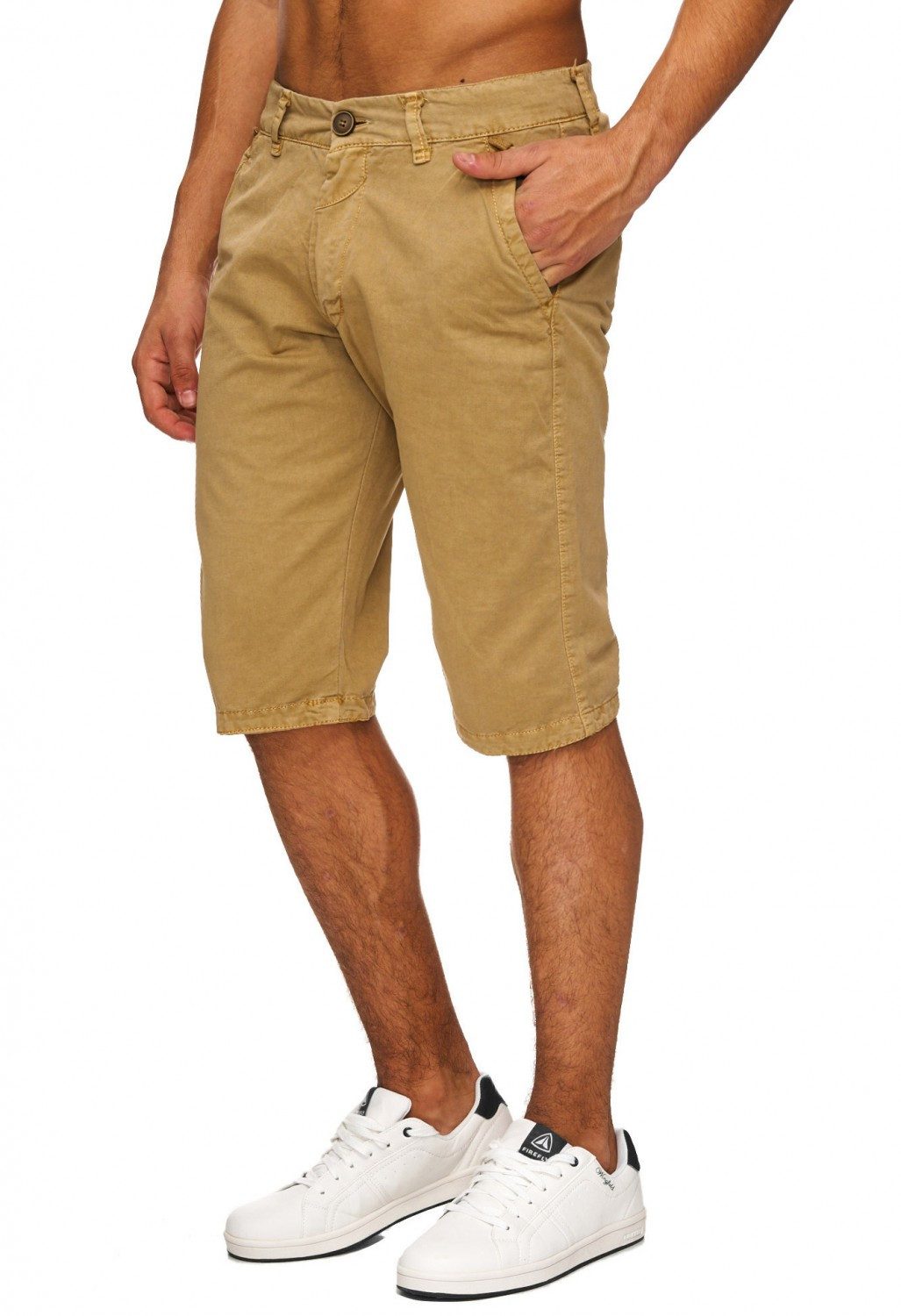 Egomaxx Chinoshorts Kurzes Design Sommer Jeans günstig online kaufen