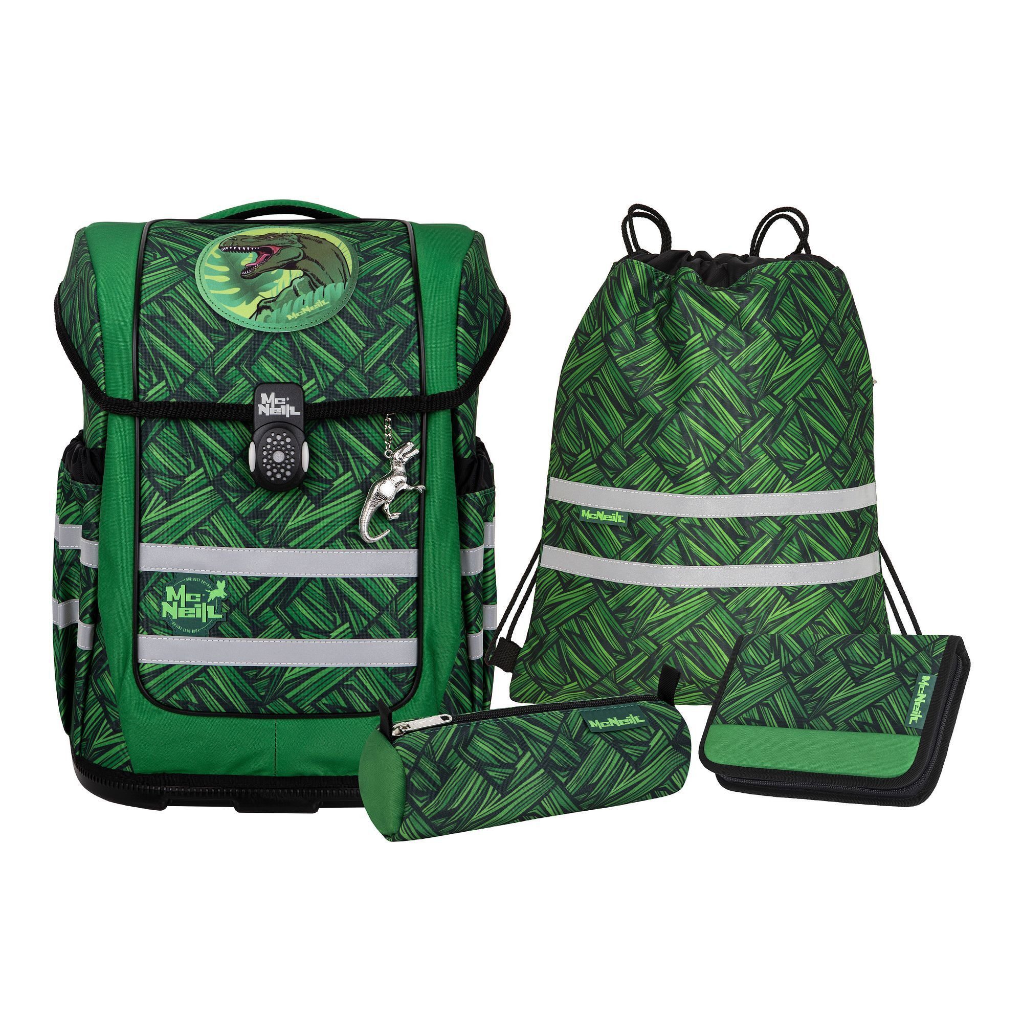 McNeill Schulranzen Ergo Compacto (5-tlg), Polyester