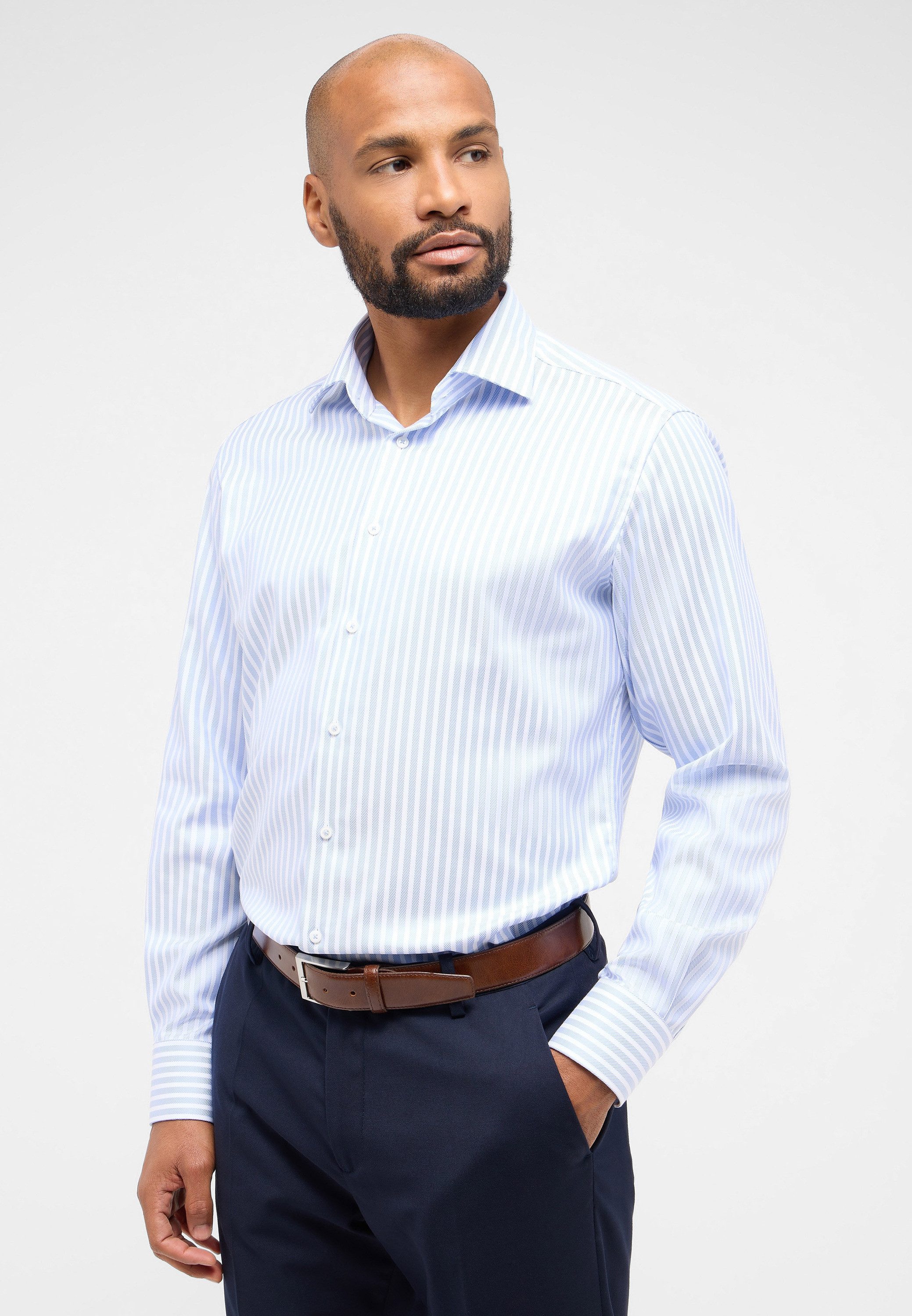 Eterna Langarmhemd MODERN FIT NON IRON (bügelfrei) günstig online kaufen