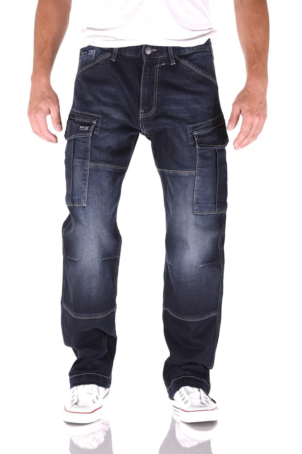 Big Seven Cargojeans Big Seven Brian SLC Cargo Comfort Fit Herren Jeans Hose