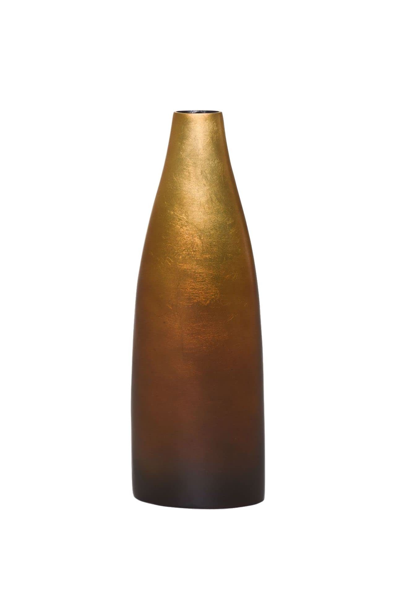 VIVANNO Bodenvase Fiberglas ACCENT - Gold günstig online kaufen