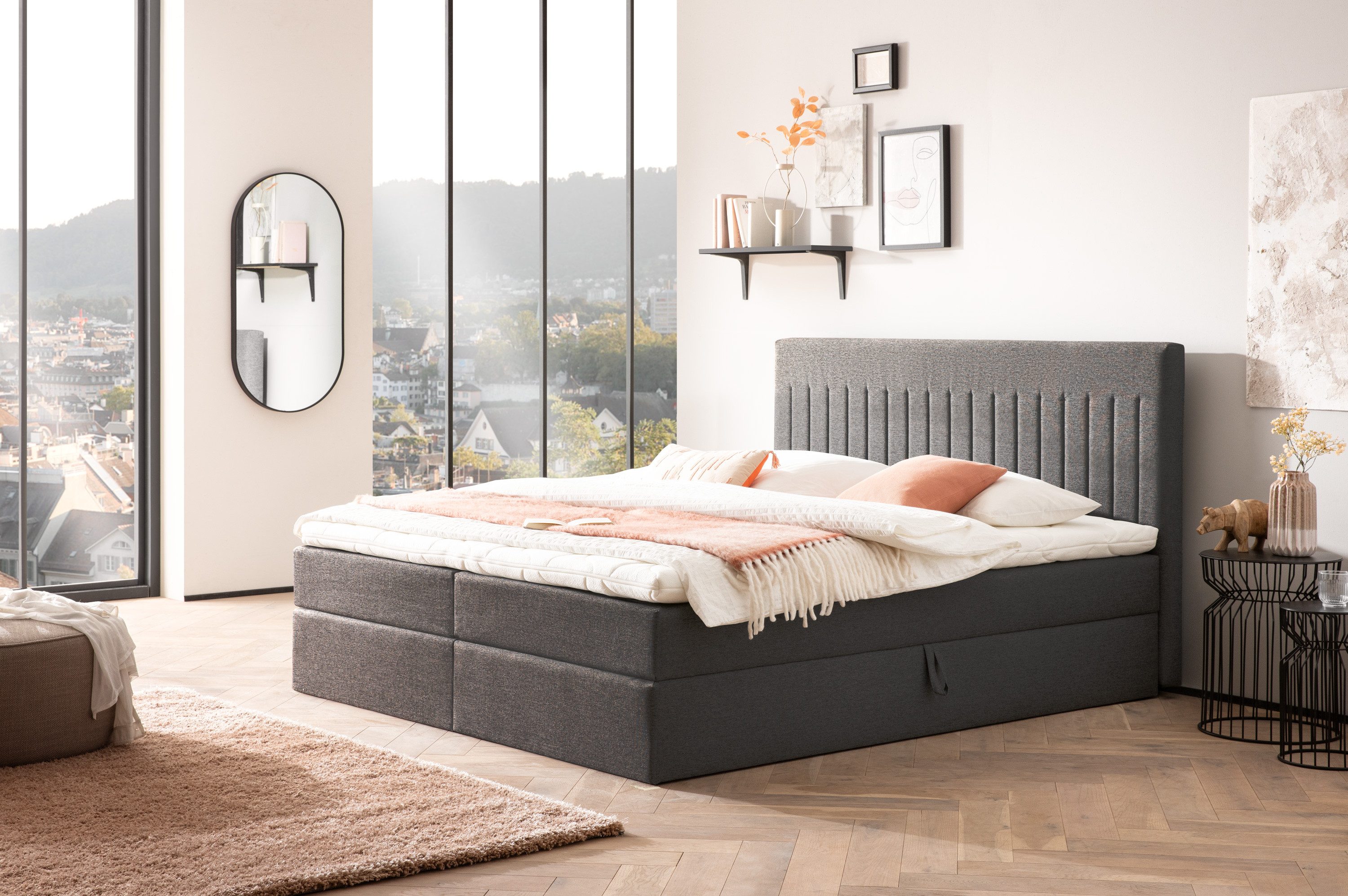 XDREAM Boxbett Neapel, Doppelbett in 140x200 günstig online kaufen