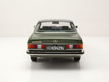 Norev Modellauto Mercedes 280 CE W123 Coupe 1980 grün metallic Modellauto 1:18 Norev, Maßstab 1:18