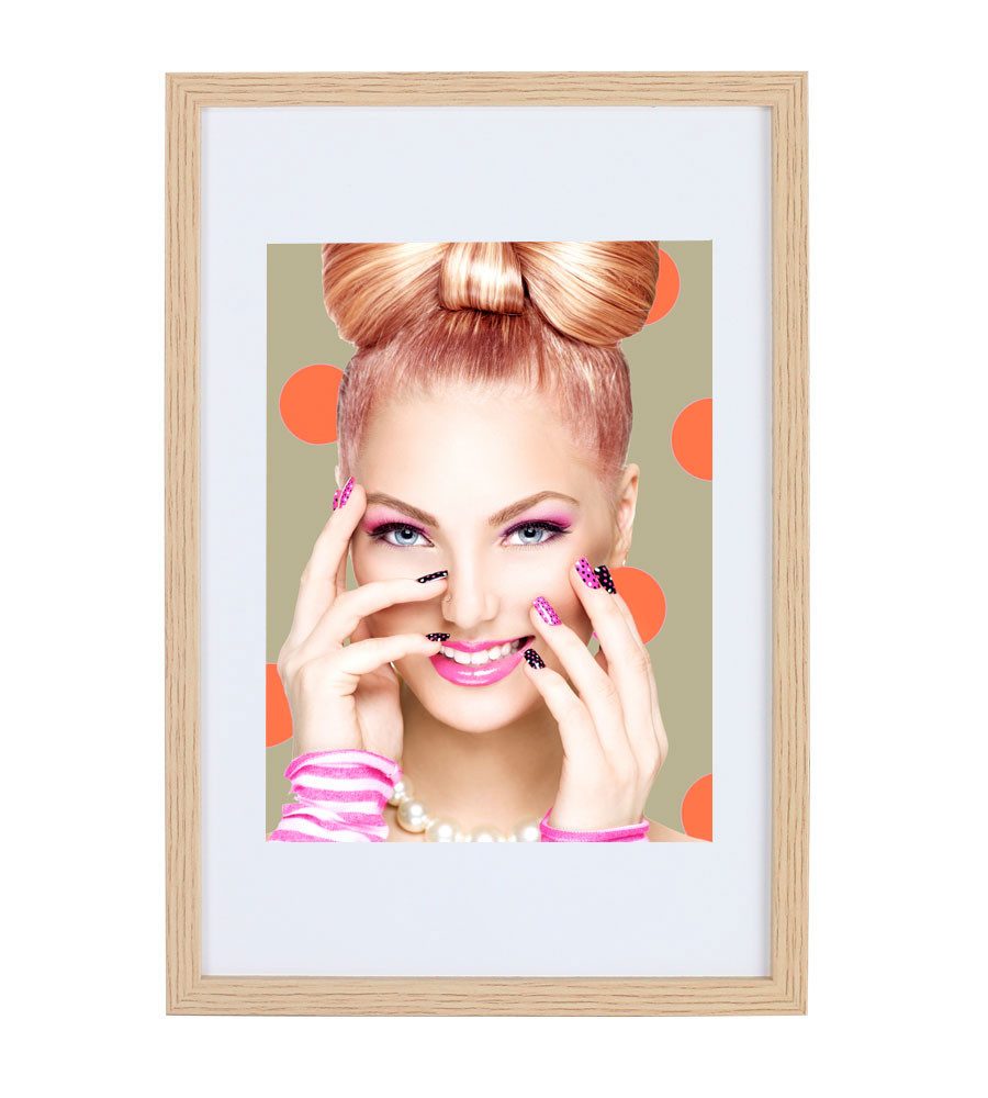 IDEAL TREND Bilderrahmen 3er 5er Set Holz Bilderrahmen Lifestyle Plexi Foto günstig online kaufen