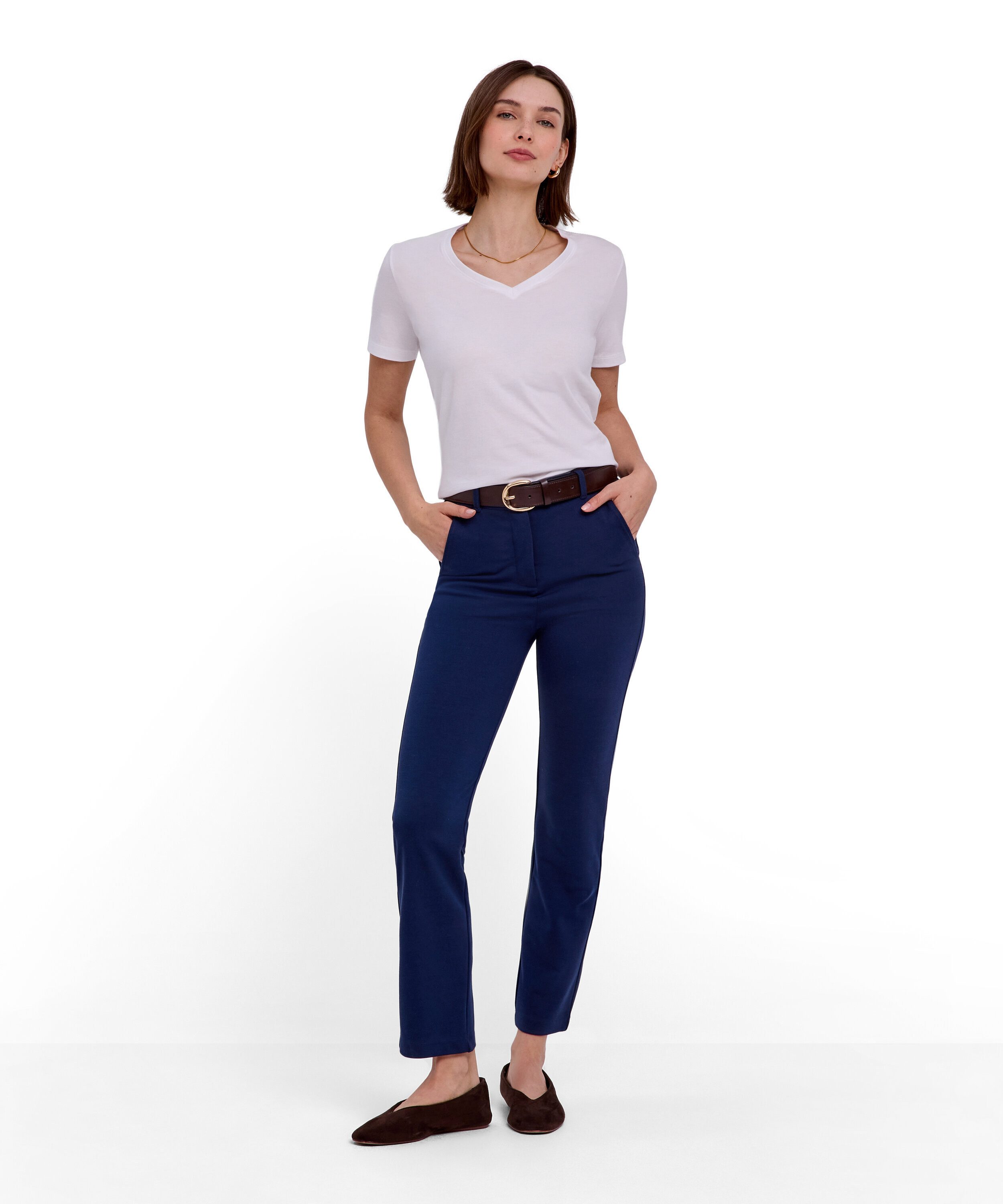 FALKE T-Shirt FALKE Essential Cotton Damen (1-tlg., 1) aus reiner Baumwolle – Bild 3 von 5