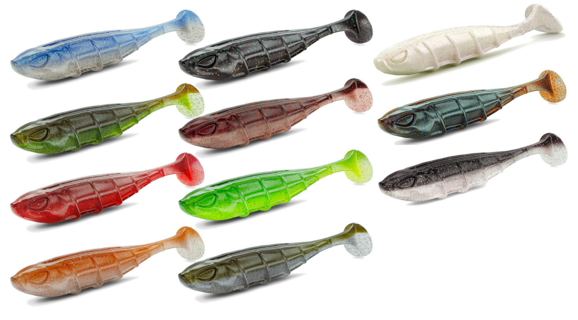 Nays Kunstköder Nays VNM 27 6,85cm - 10 Gummifische