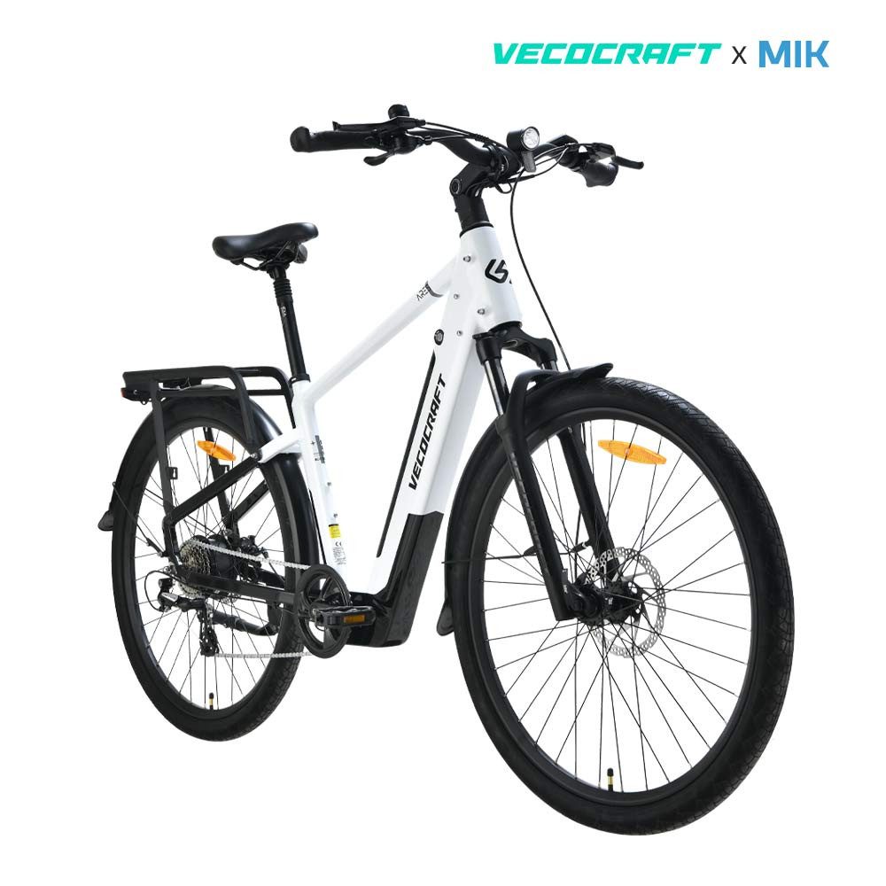 VECOCRAFT E-Bike Trekkingrad ARES 468WH, 8 Gang Shimano, Heckmotor, 468 Wh