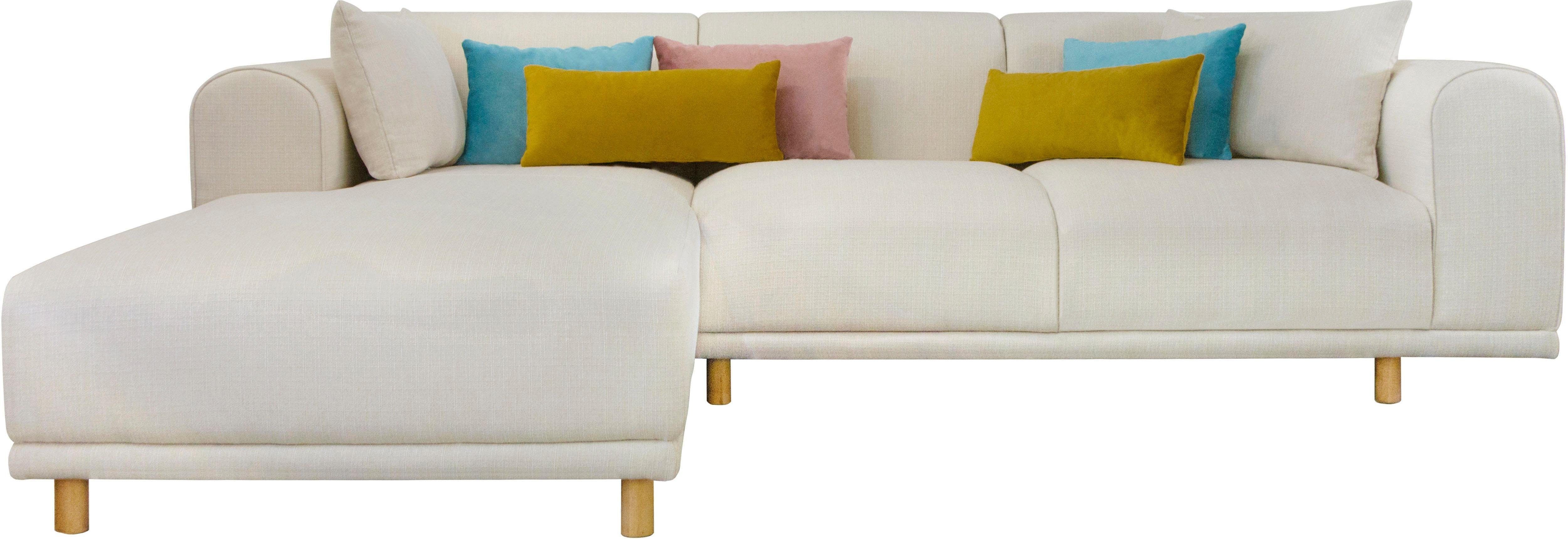 andas Ecksofa Maroon L-Form, in skandinavischem günstig online kaufen