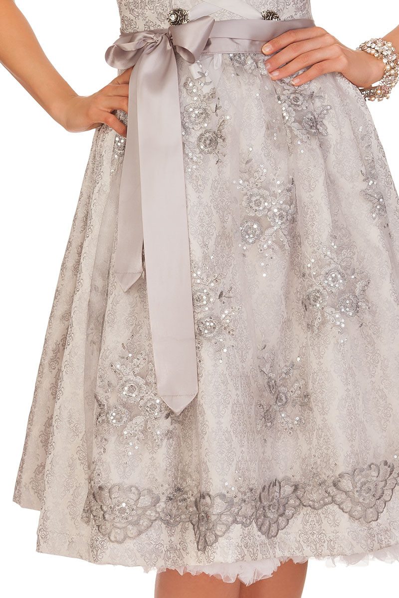 MarJo Dirndl Midi Dirndl 2tlg. - PARIS - silber