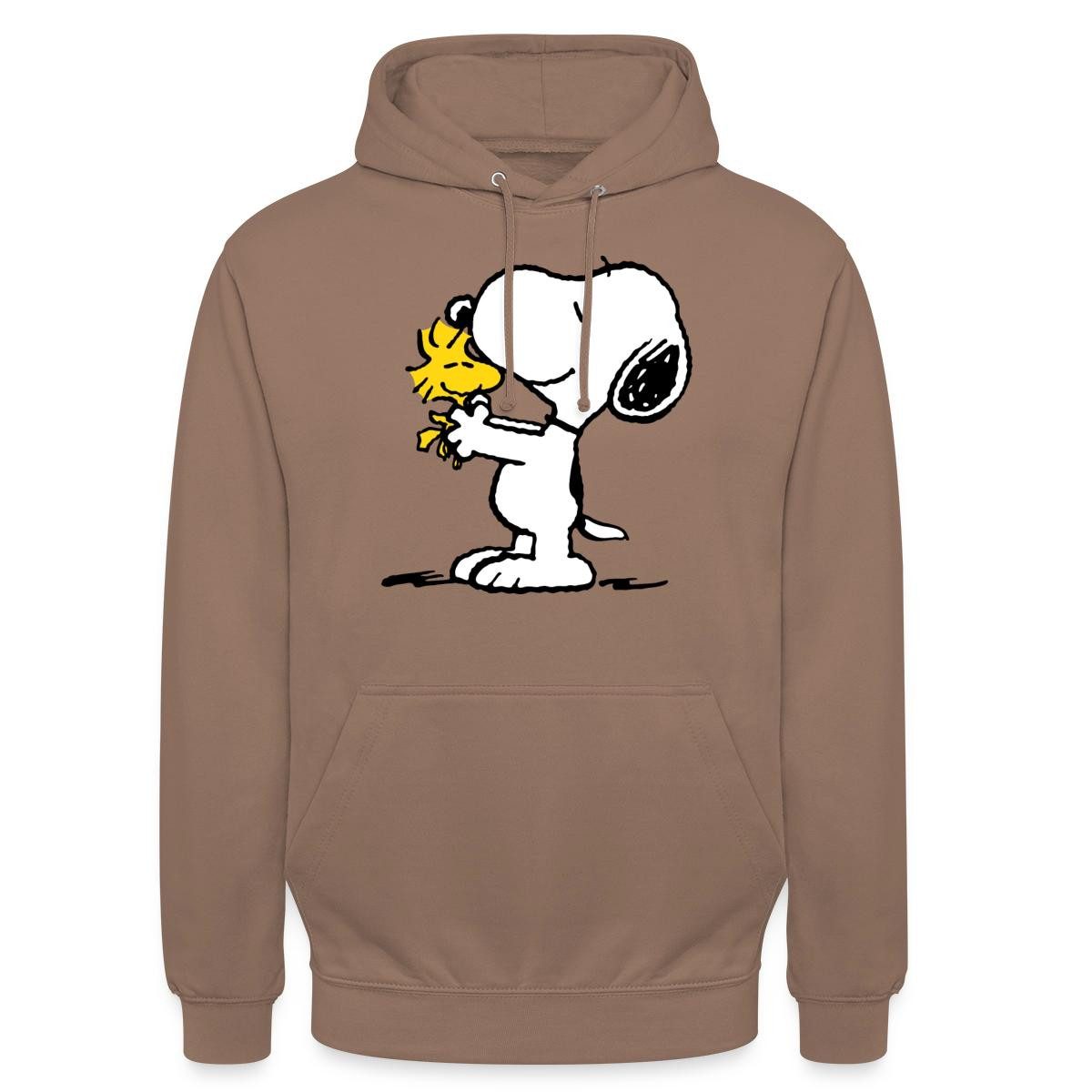Spreadshirt Hoodie Peanuts Snoopy Und Woodstock Unisex Hoodie (1-tlg)