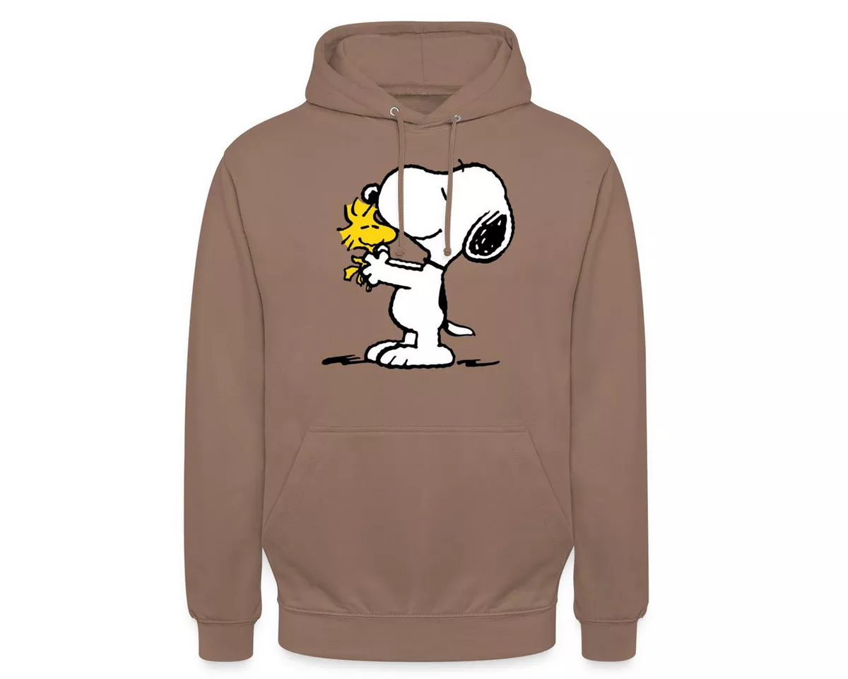 Spreadshirt Hoodie Peanuts Snoopy Und Woodstock Unisex Hoodie (1-tlg)
